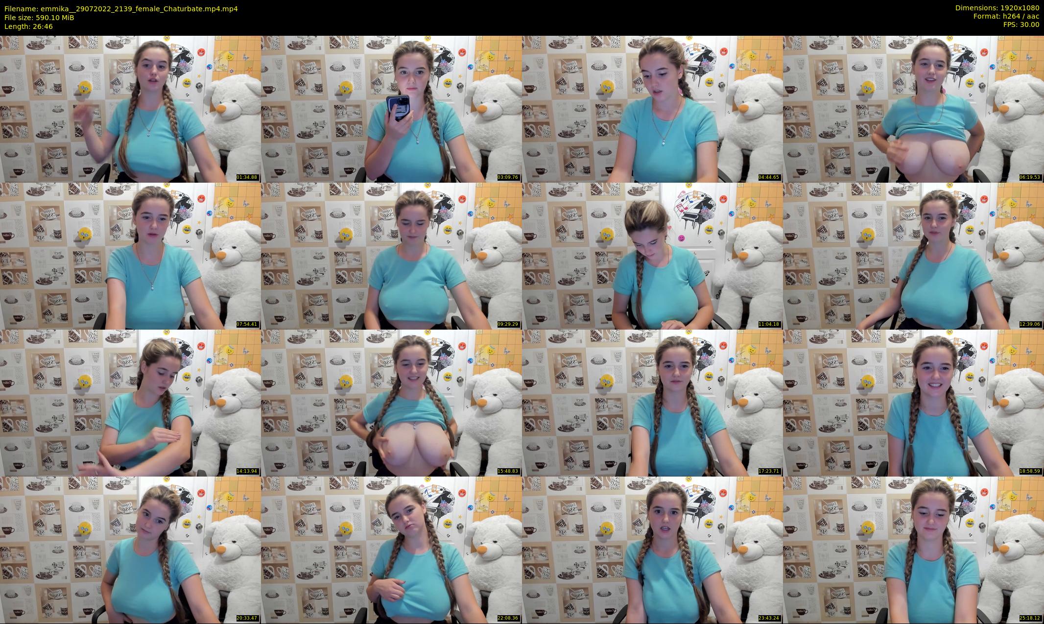 emmika_ — 27 minute Chaturbate female cam show recording, 1080p, Jul 29, 2022