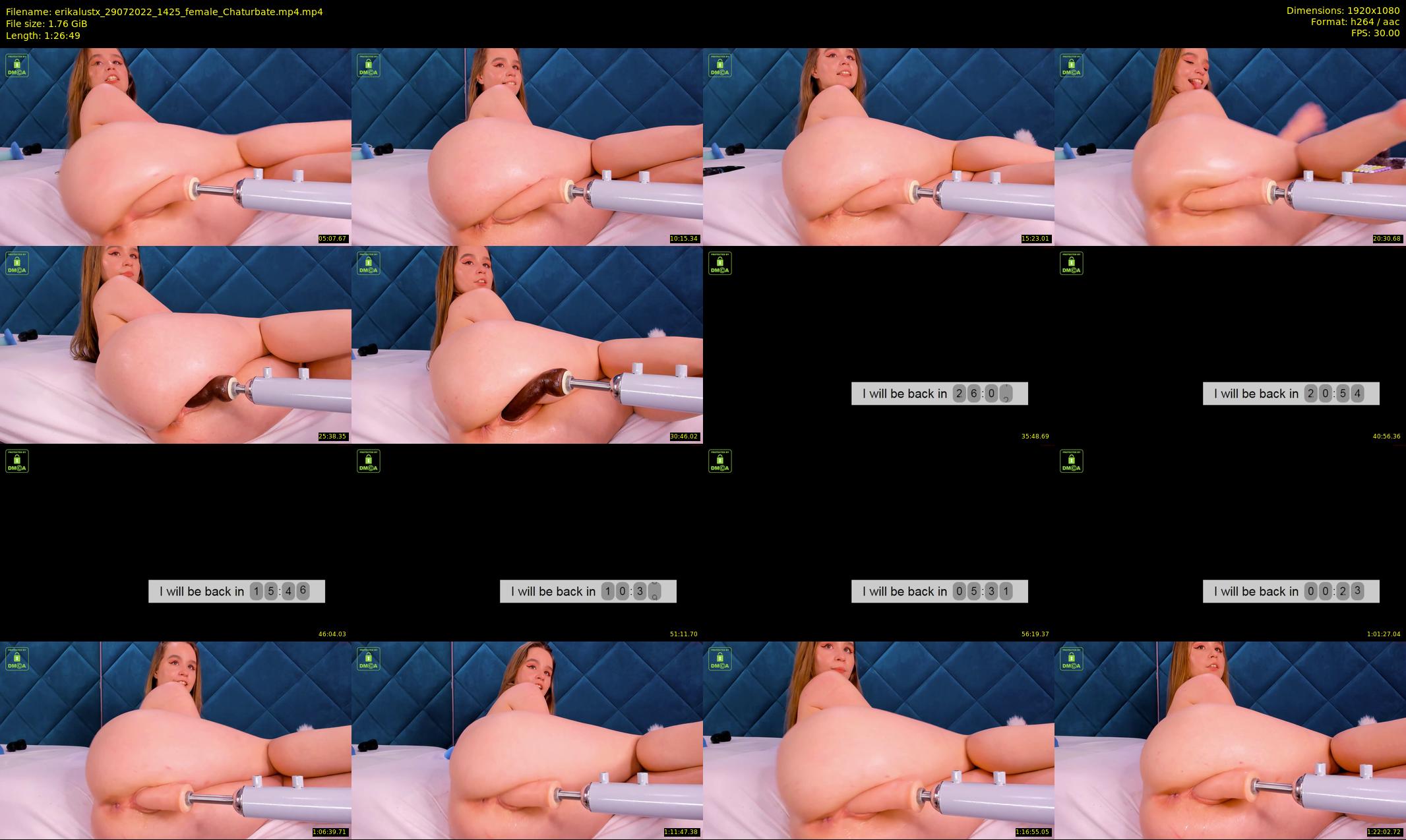erikalustx — 87 minute Chaturbate female cam show recording, 1080p, Jul 29, 2022