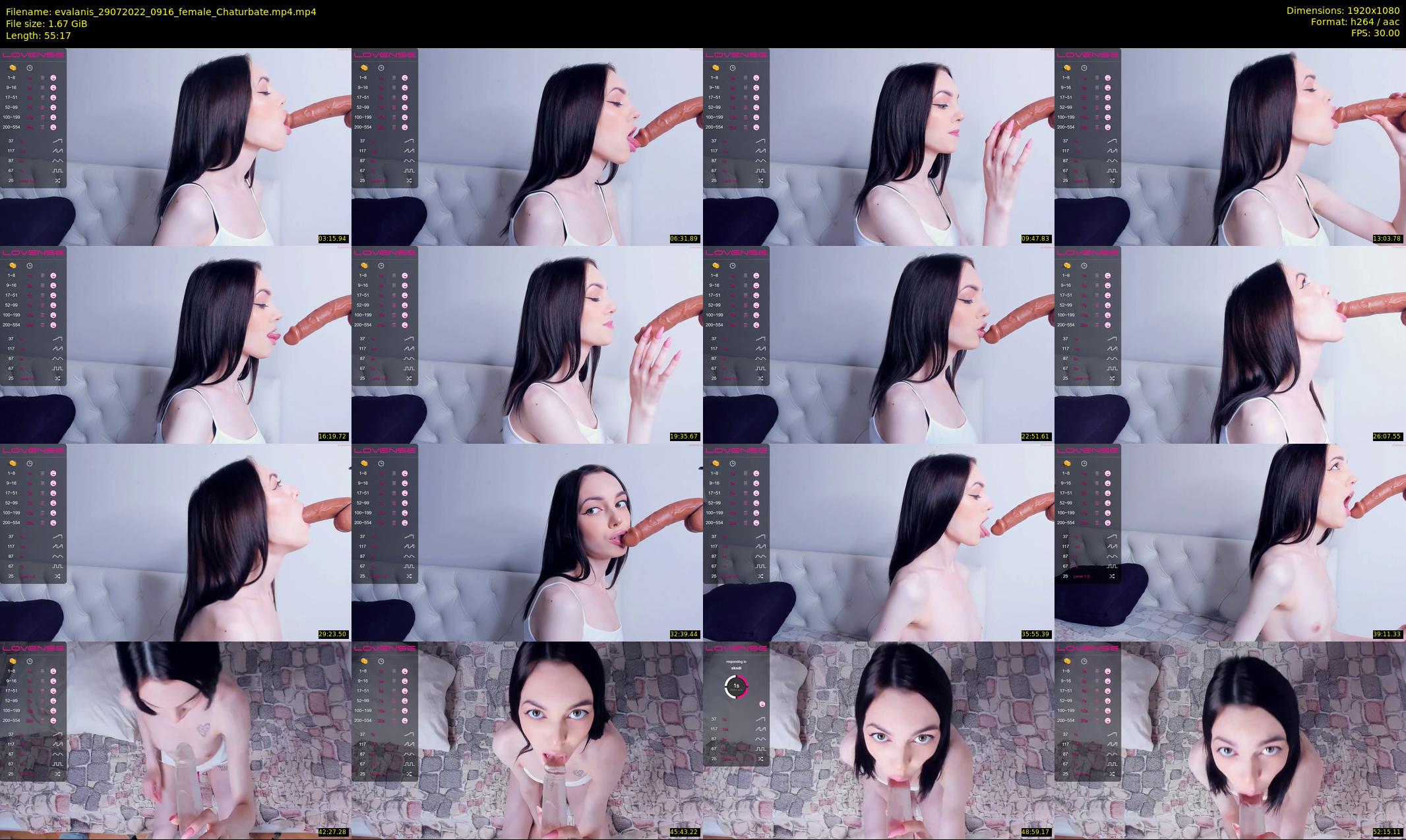 evalanis — 56 minute Chaturbate couple cam show recording, 1080p, Jul 29, 2022