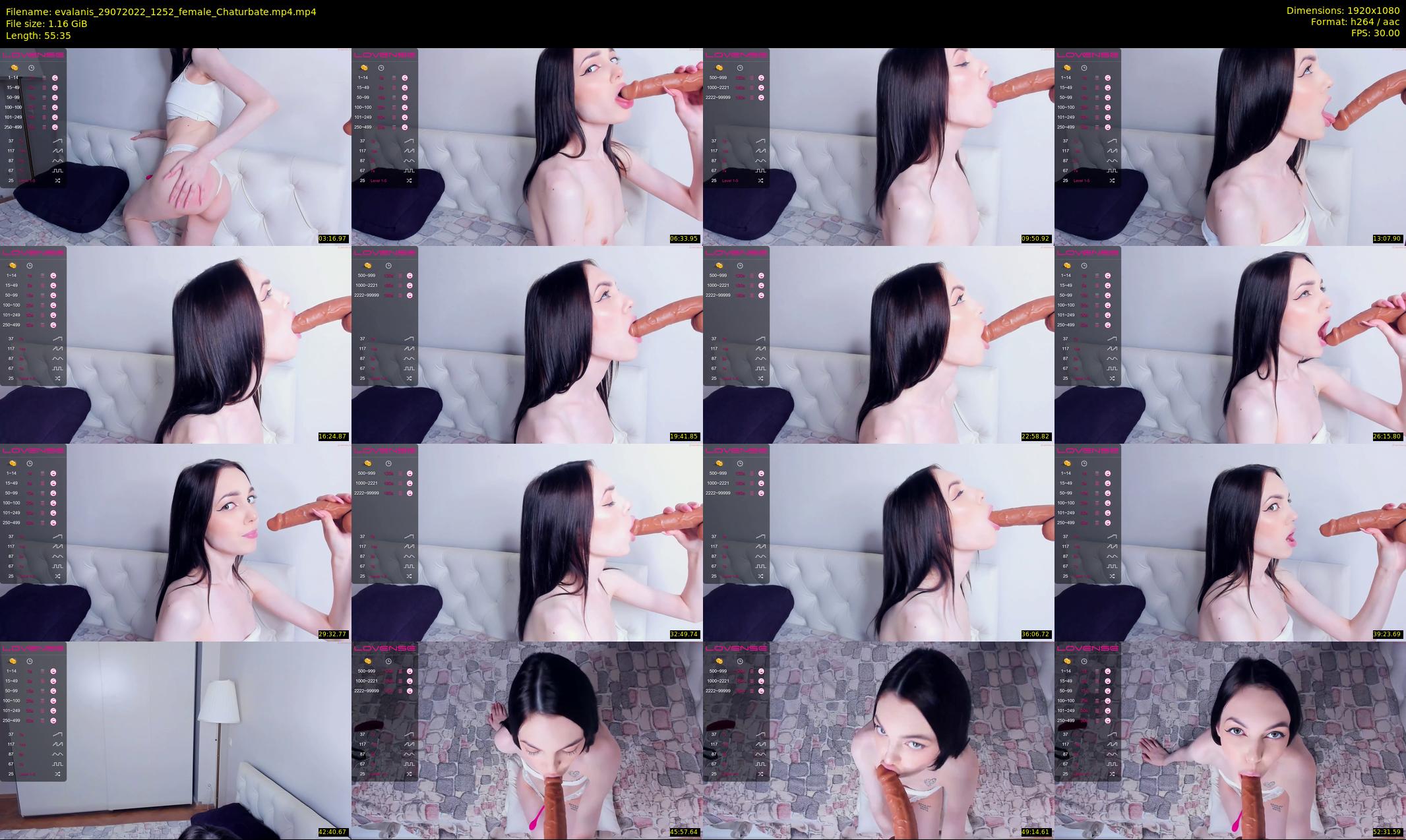 evalanis — 56 minute Chaturbate couple cam show recording, 1080p, Jul 29, 2022