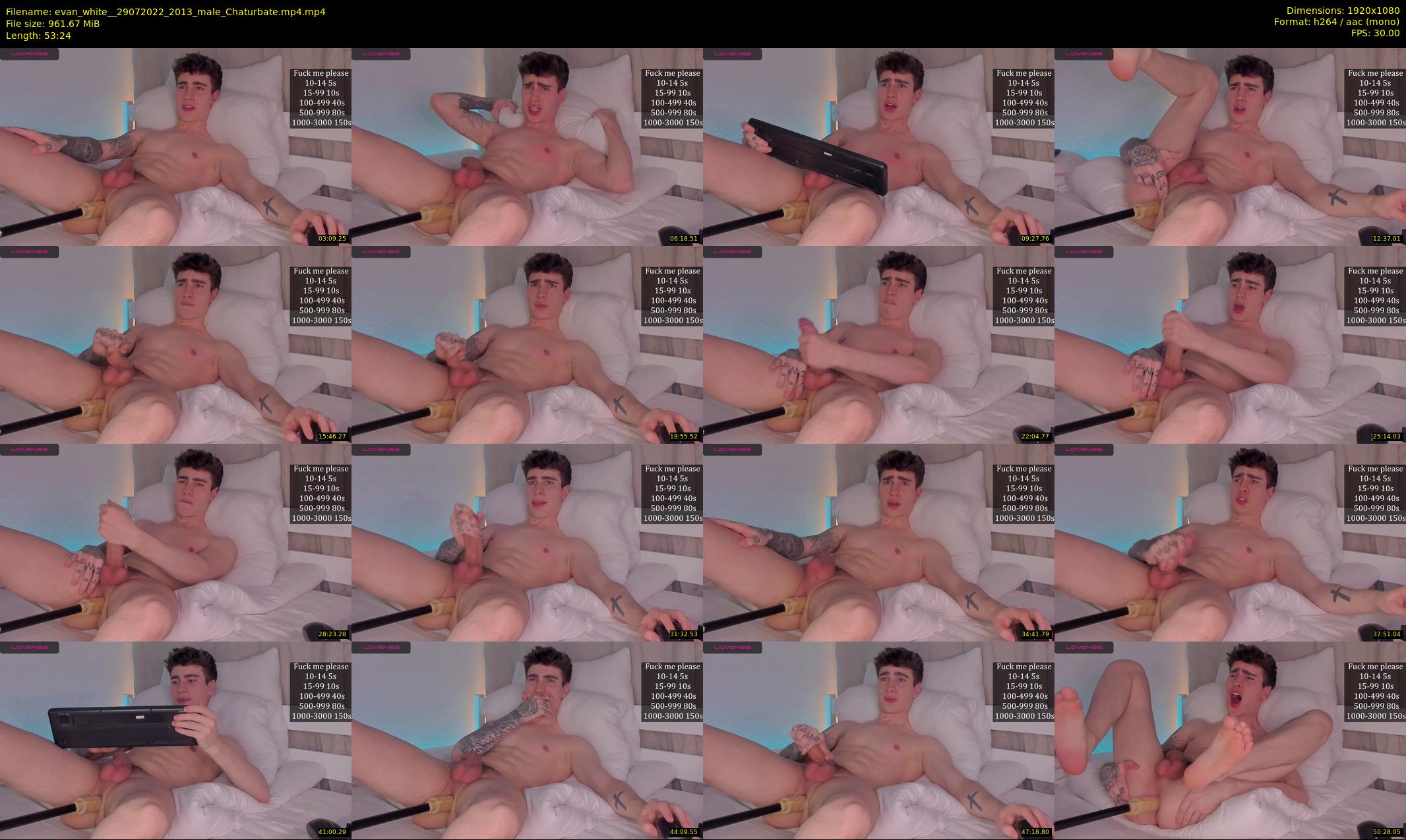 evan_white_ — 54 minute Chaturbate male cam show recording, 1080p, Jul 29, 2022