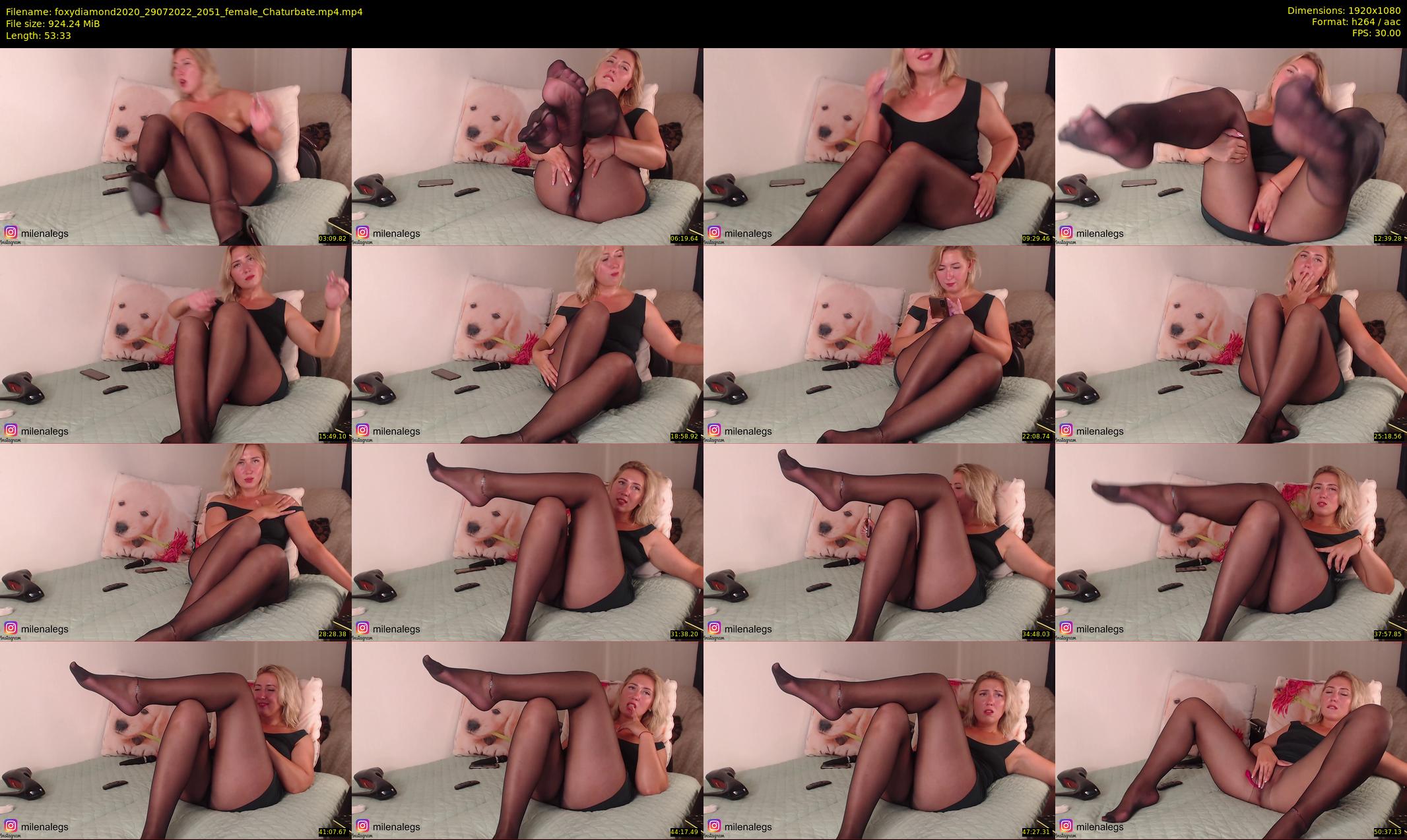 foxydiamond2020 — 54 minute Chaturbate female cam show recording, 1080p, Jul 29, 2022