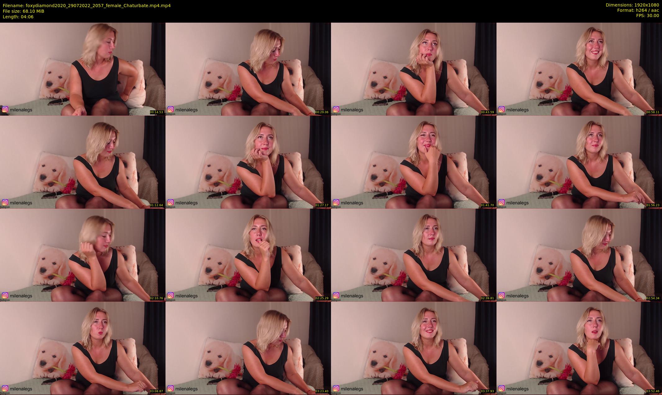 foxydiamond2020 — 5 minute Chaturbate female cam show recording, 1080p, Jul 29, 2022