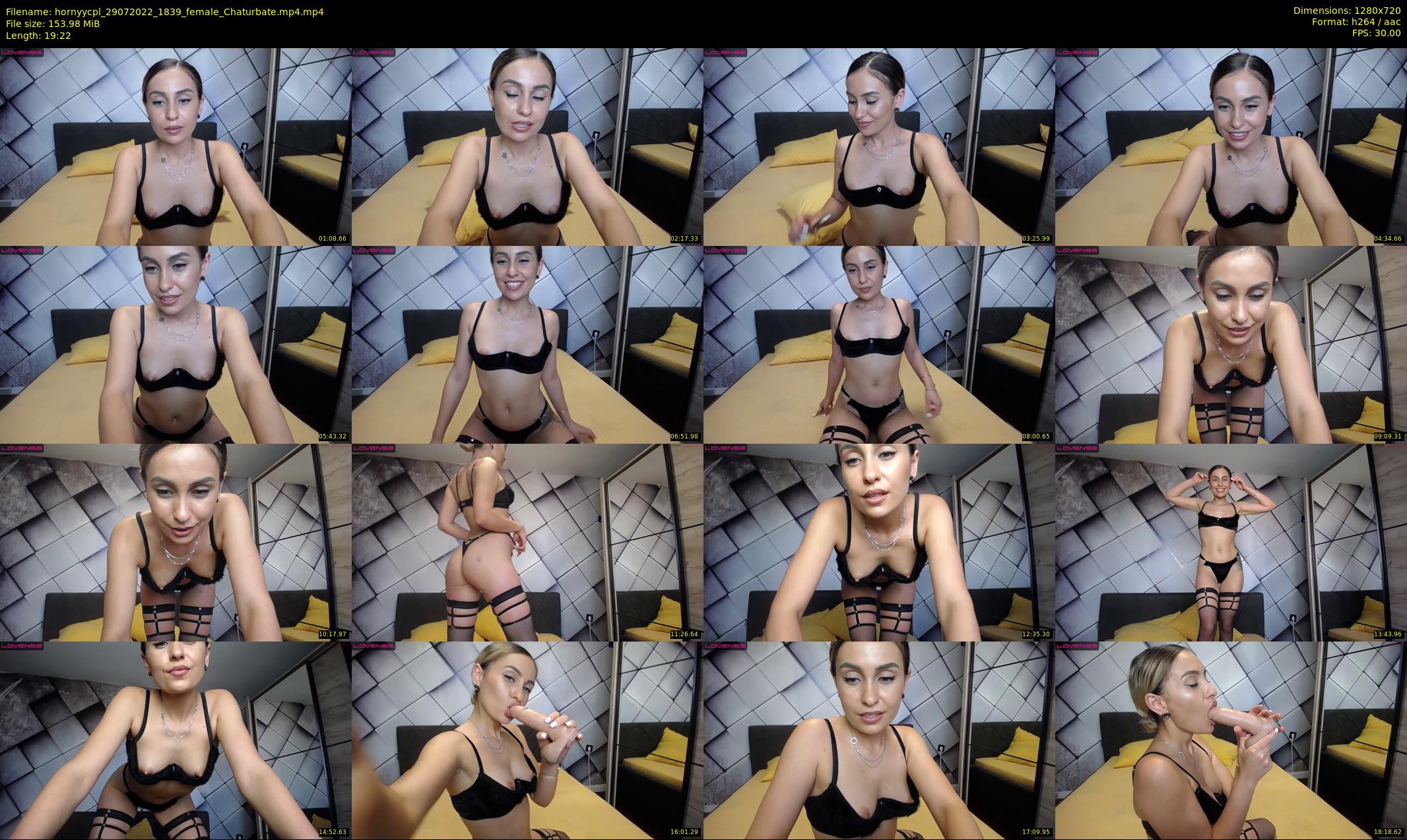 hornyycpl — 20 minute Chaturbate couple cam show recording, 720p, Jul 29, 2022