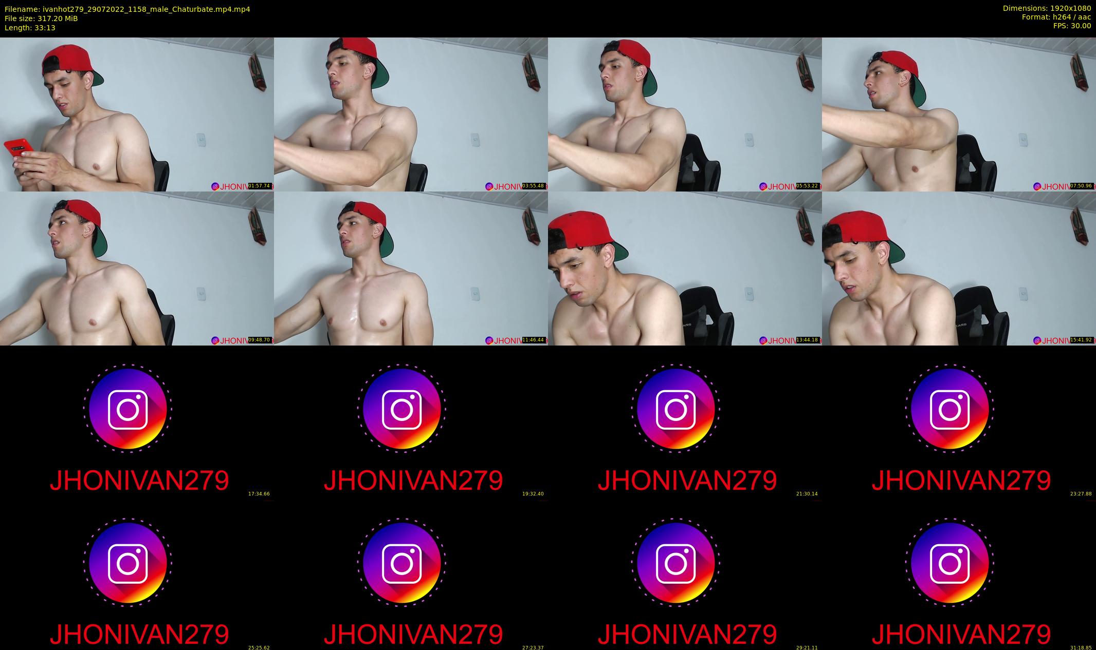 ivanhot279 — 34 minute Chaturbate male cam show recording, 1080p, Jul 29, 2022