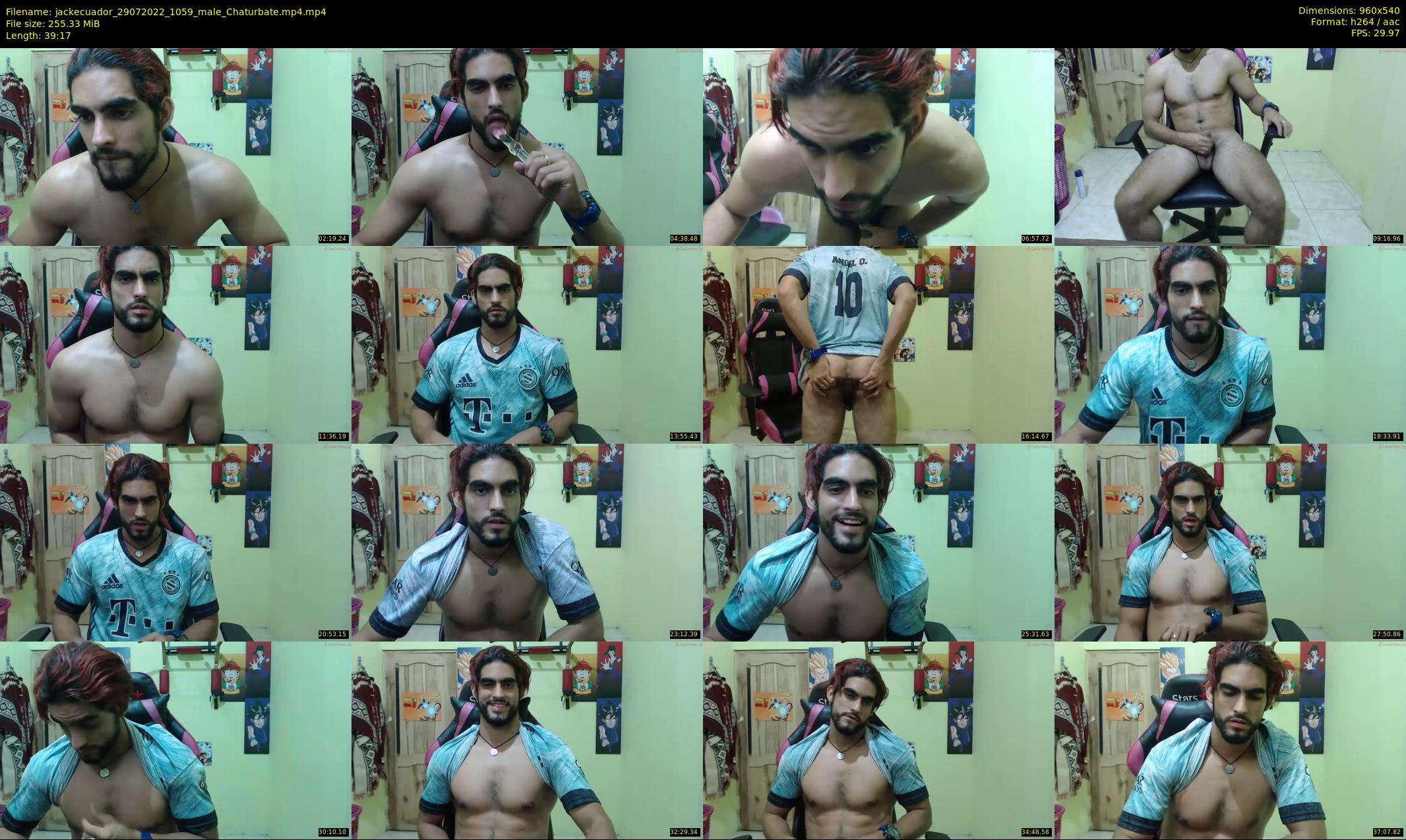 jackecuador — 40 minute Chaturbate male cam show recording, 480p, Jul 29, 2022