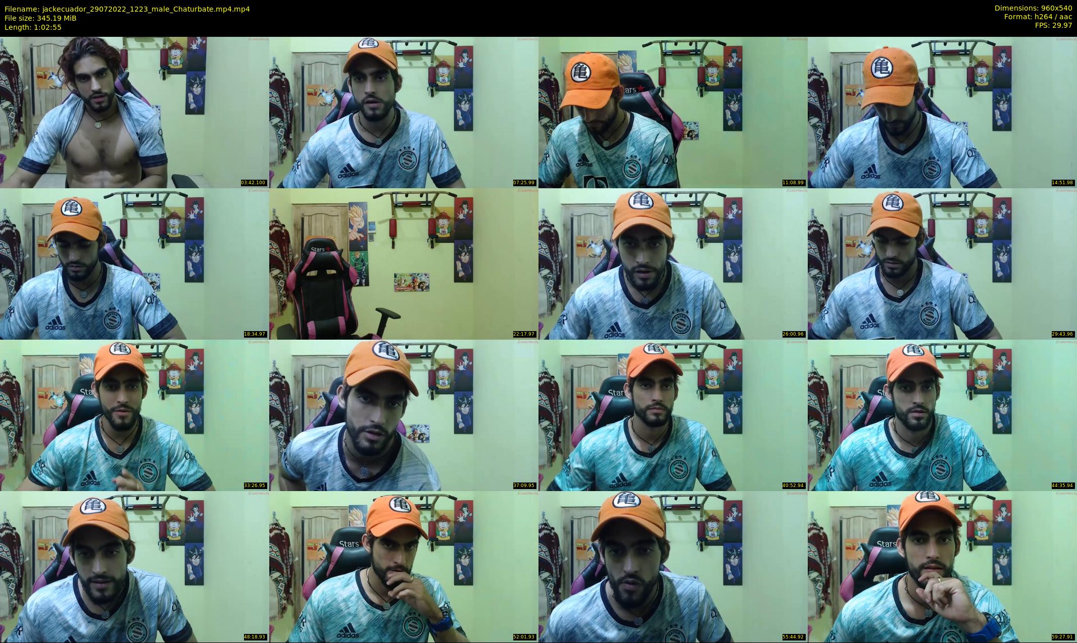 jackecuador — 63 minute Chaturbate male cam show recording, 480p, Jul 29, 2022