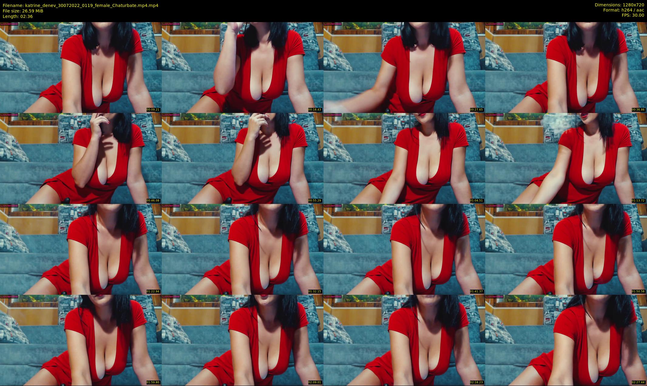 katrine_denev — 3 minute Chaturbate female cam show recording, 720p, Jul 30, 2022
