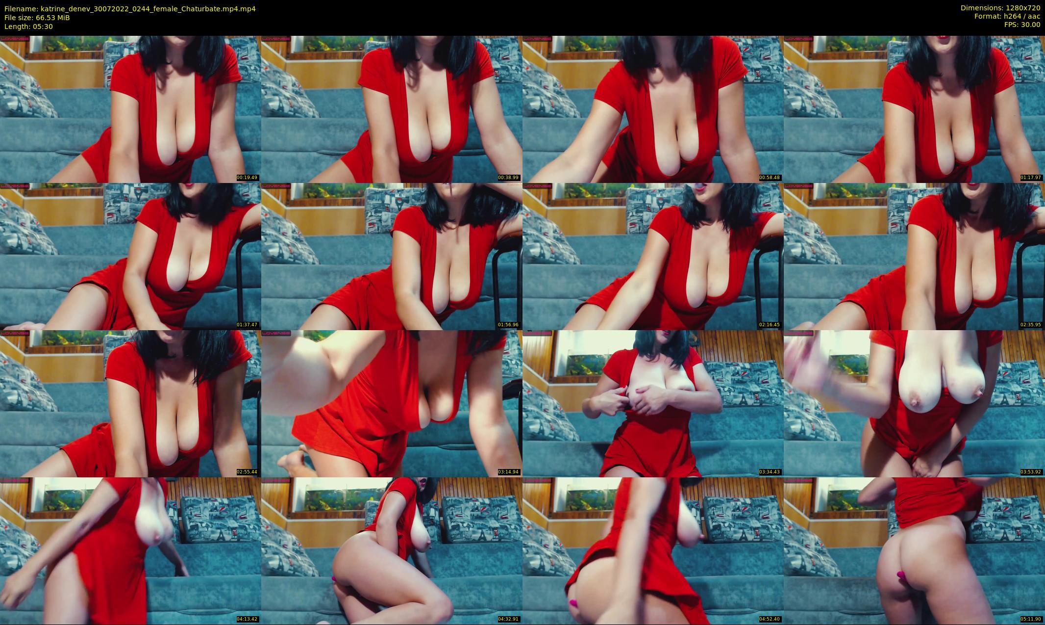 katrine_denev — 6 minute Chaturbate female cam show recording, 720p, Jul 30, 2022