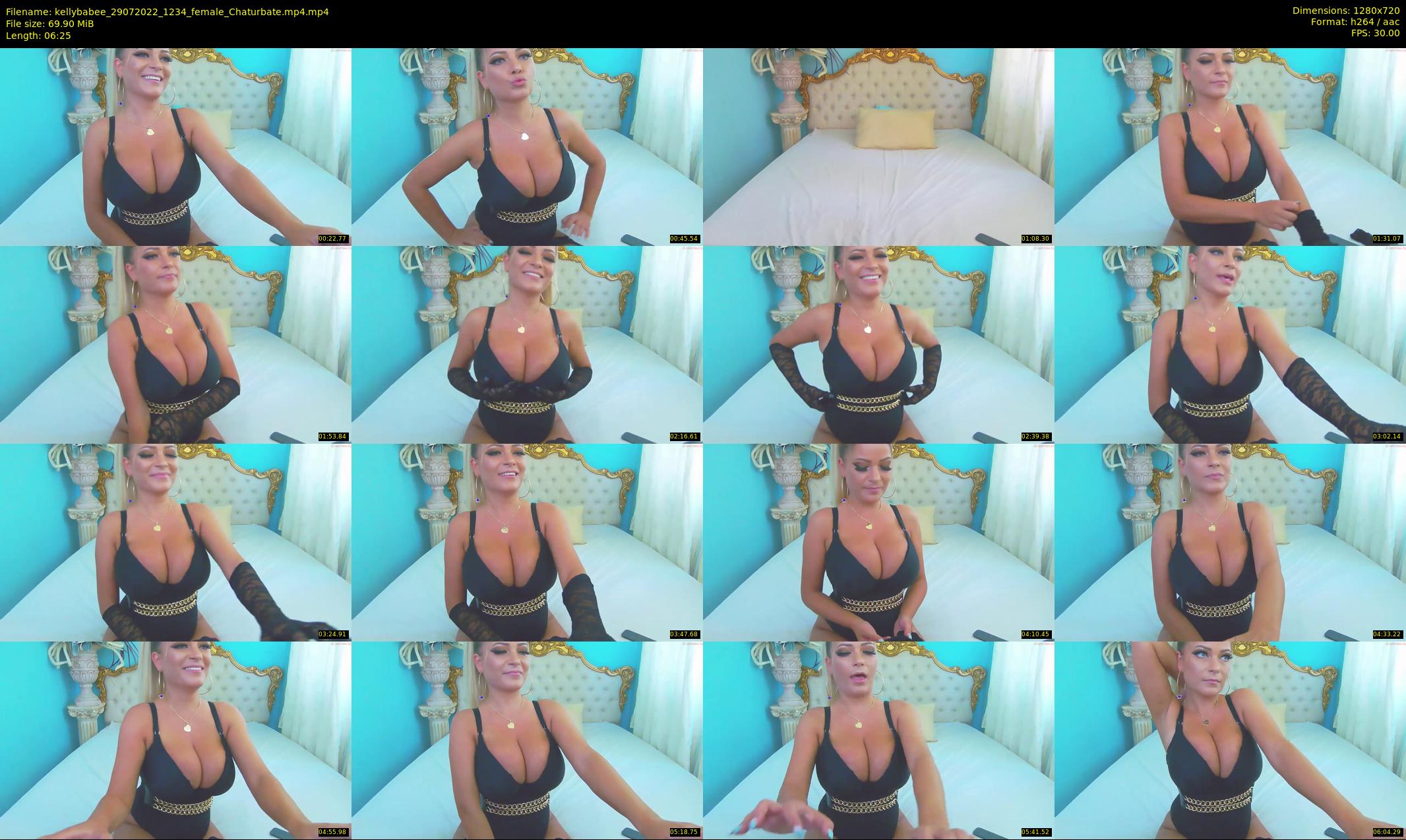 kellybabee — 7 minute Chaturbate female cam show recording, 720p, Jul 29, 2022