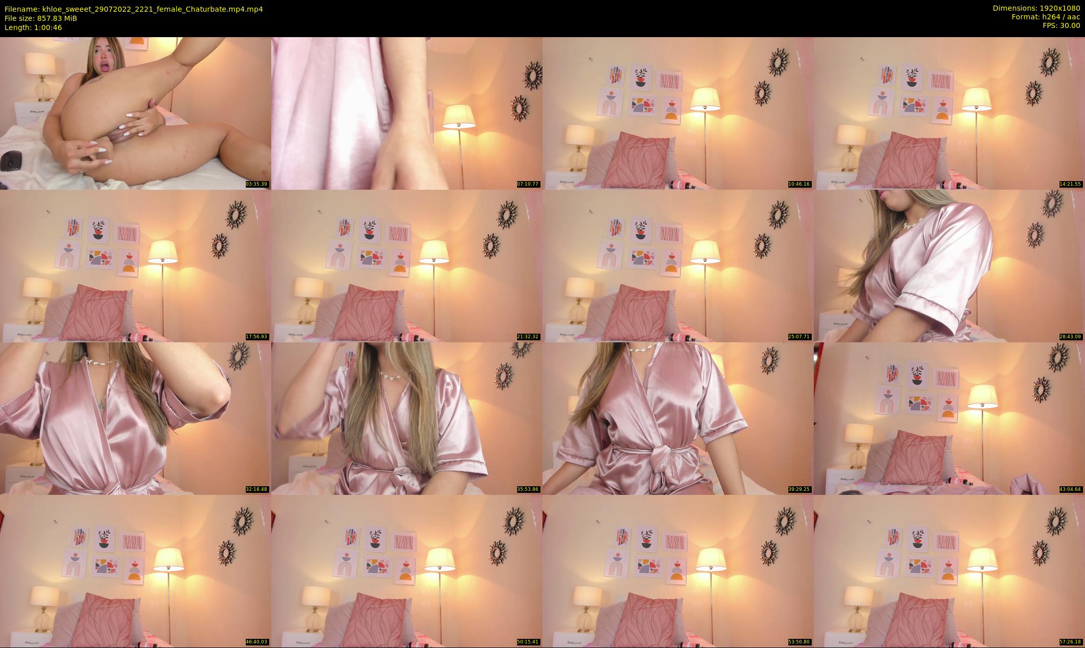 khloe_sweeet — 61 minute Chaturbate female cam show recording, 1080p, Jul 29, 2022