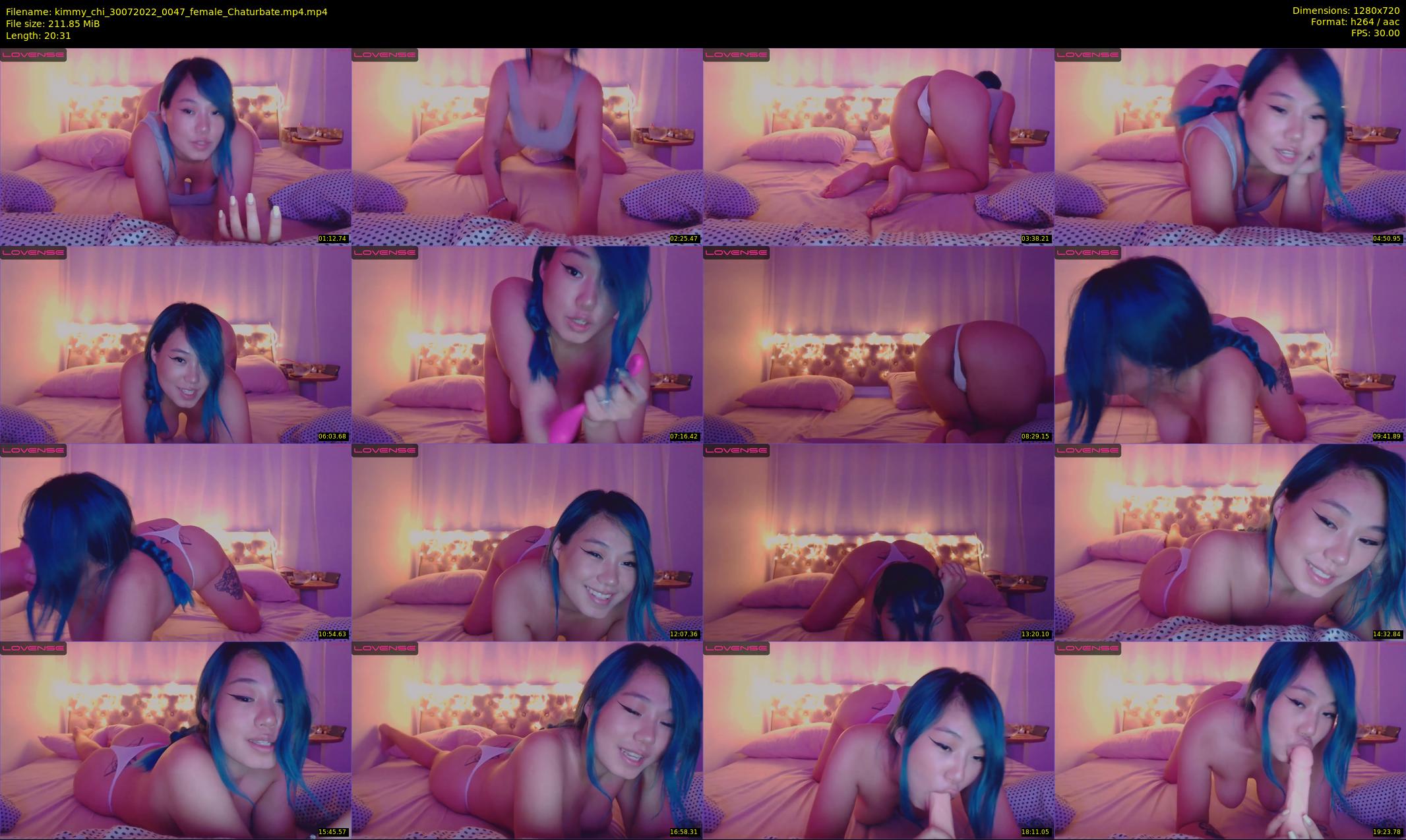 kimmy_chi — 21 minute Chaturbate female cam show recording, 720p, Jul 30, 2022