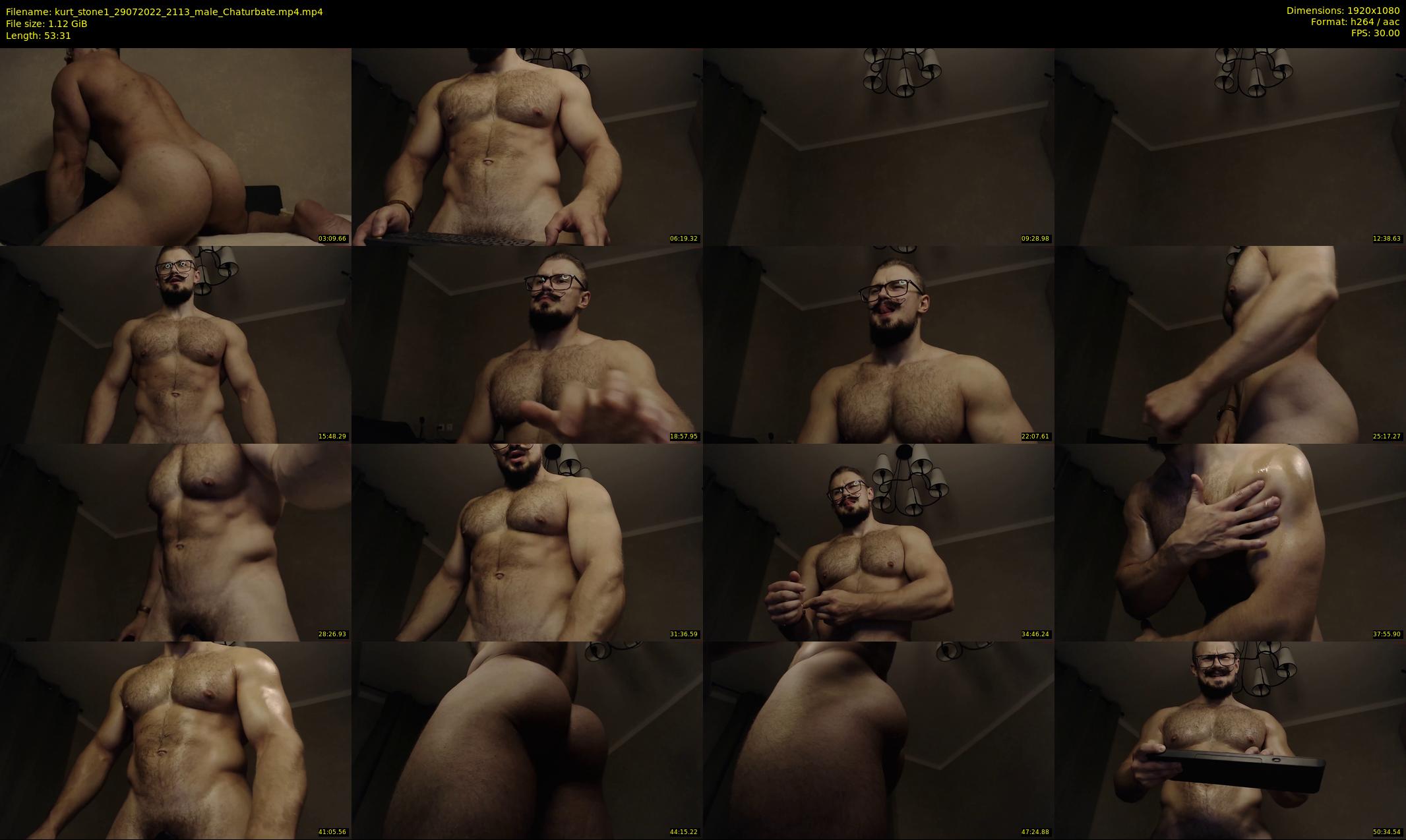 kurt_stone1 — 54 minute Chaturbate male cam show recording, 1080p, Jul 29, 2022