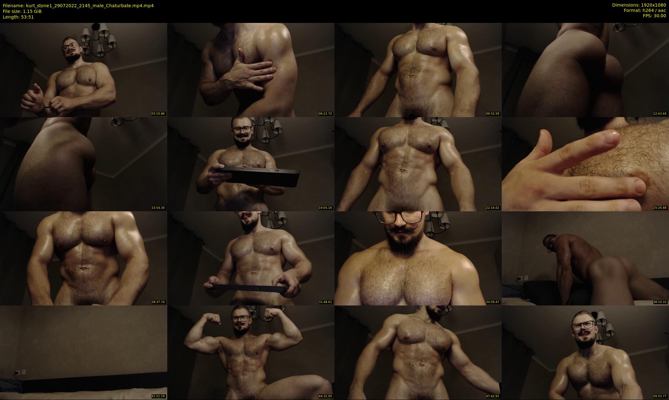 kurt_stone1 — 54 minute Chaturbate male cam show recording, 1080p, Jul 29, 2022