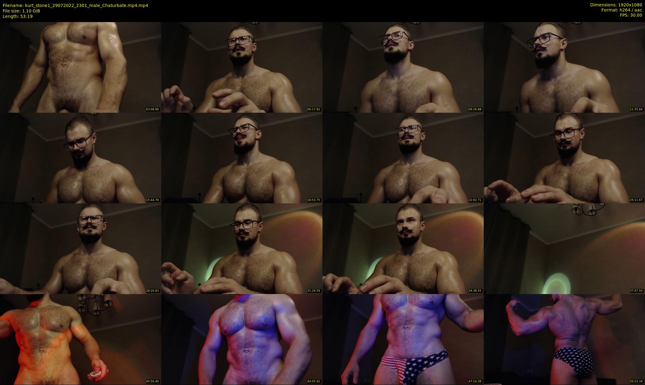 kurt_stone1 — 54 minute Chaturbate male cam show recording, 1080p, Jul 29, 2022