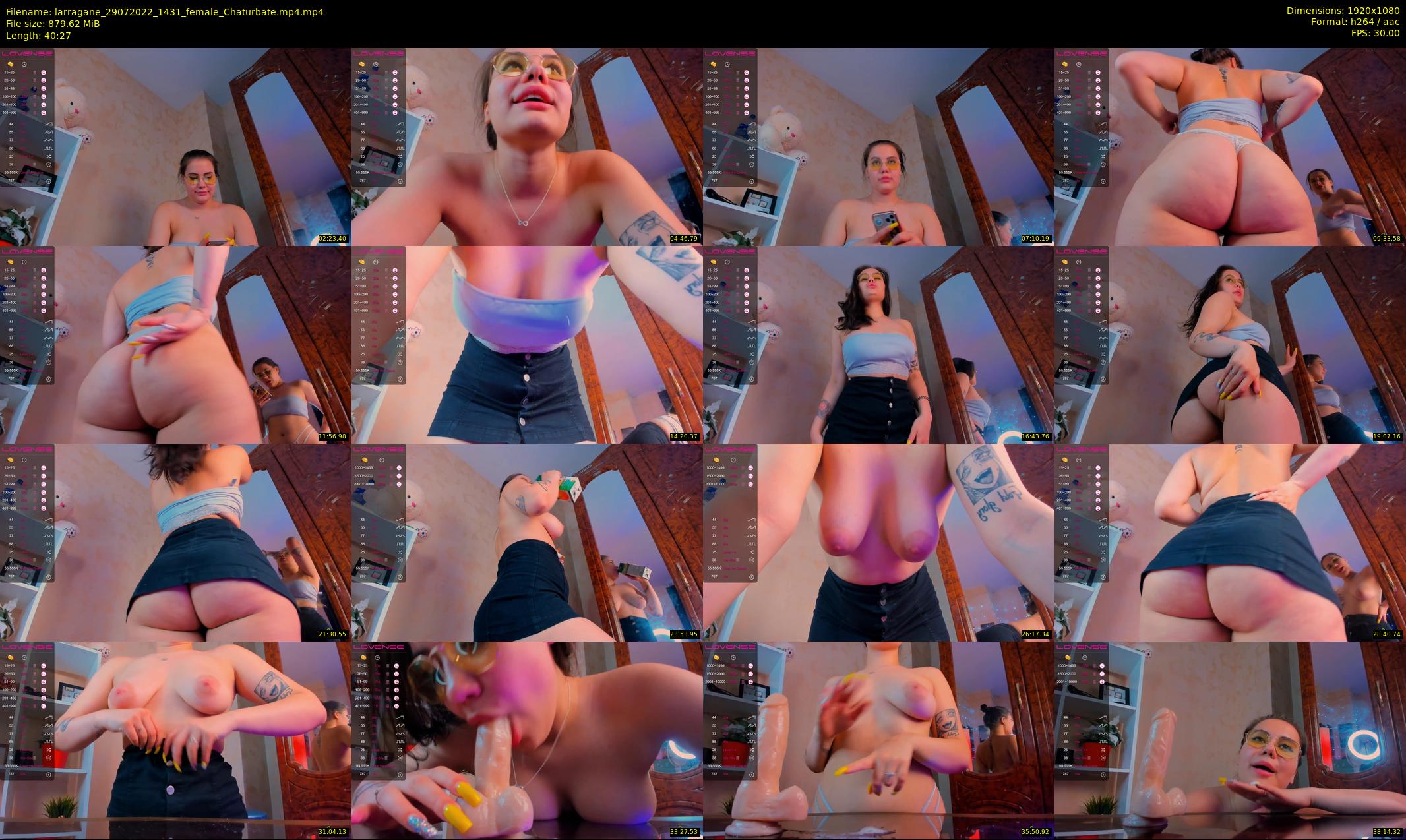 larragane — 41 minute Chaturbate couple cam show recording, 1080p, Jul 29, 2022
