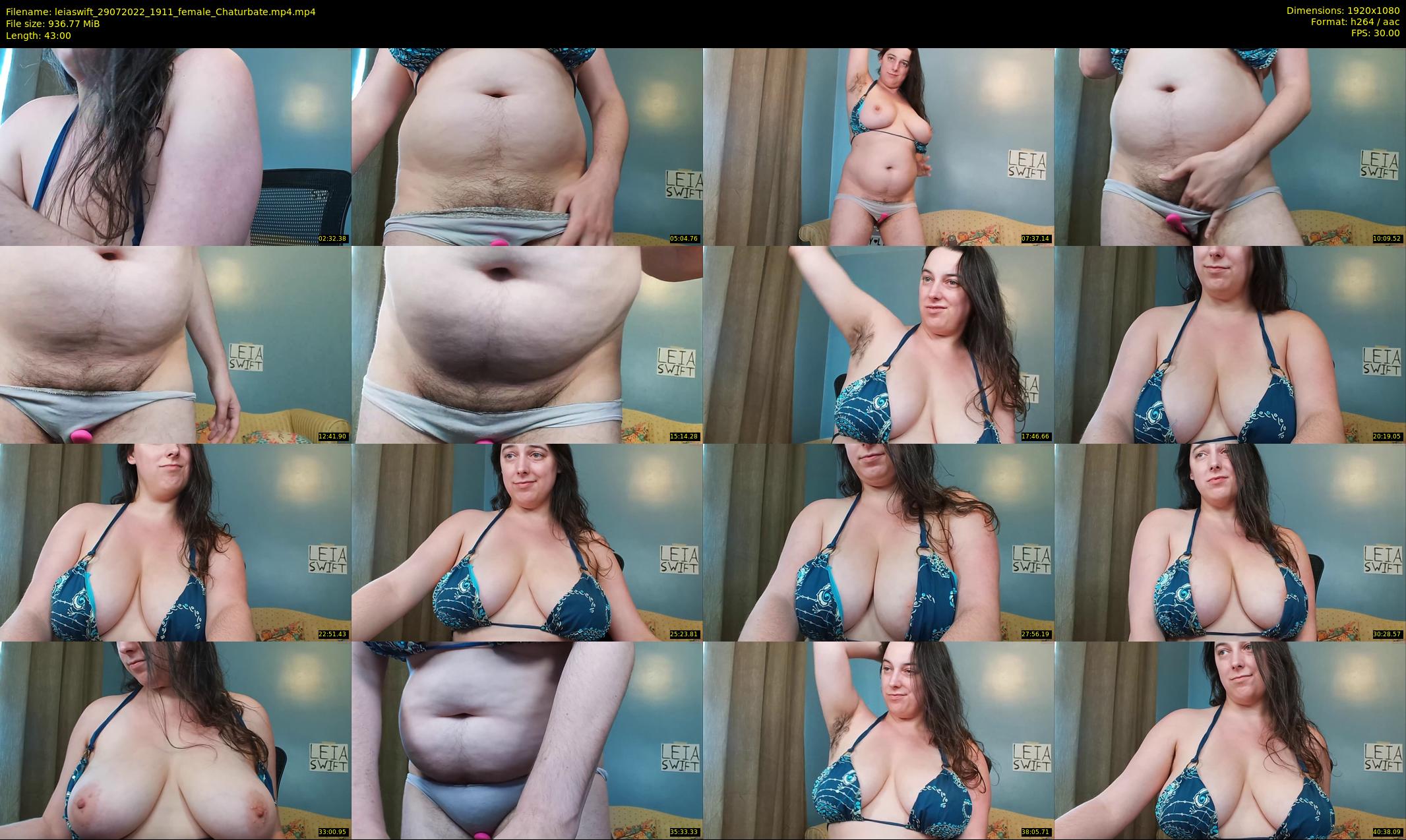 leiaswift — 43 minute Chaturbate female cam show recording, 1080p, Jul 29, 2022