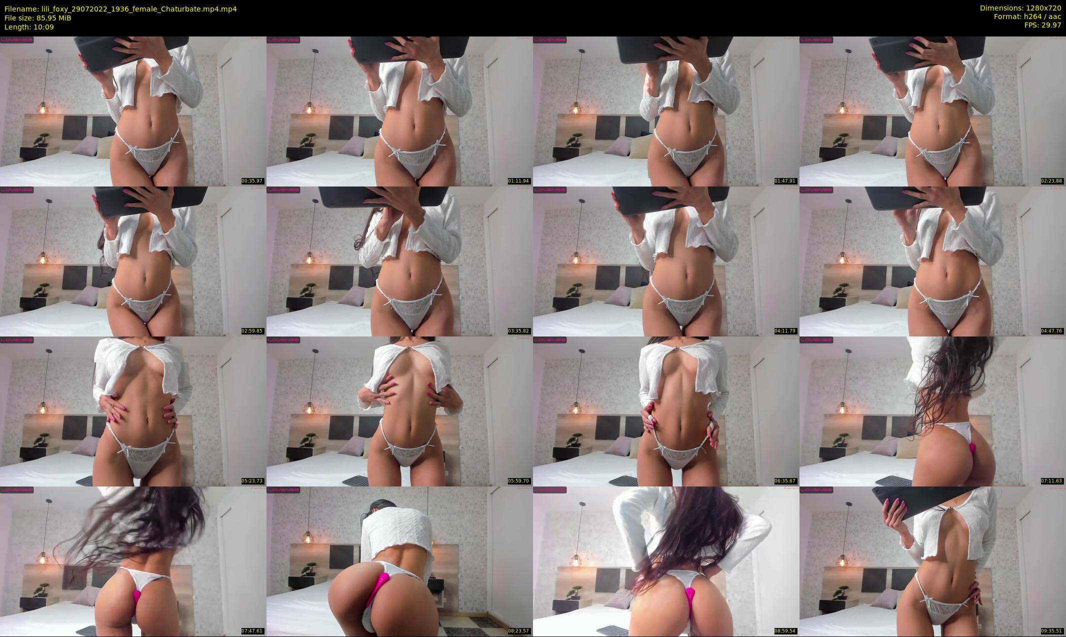lili_foxy — 11 minute Chaturbate female cam show recording, 720p, Jul 29, 2022