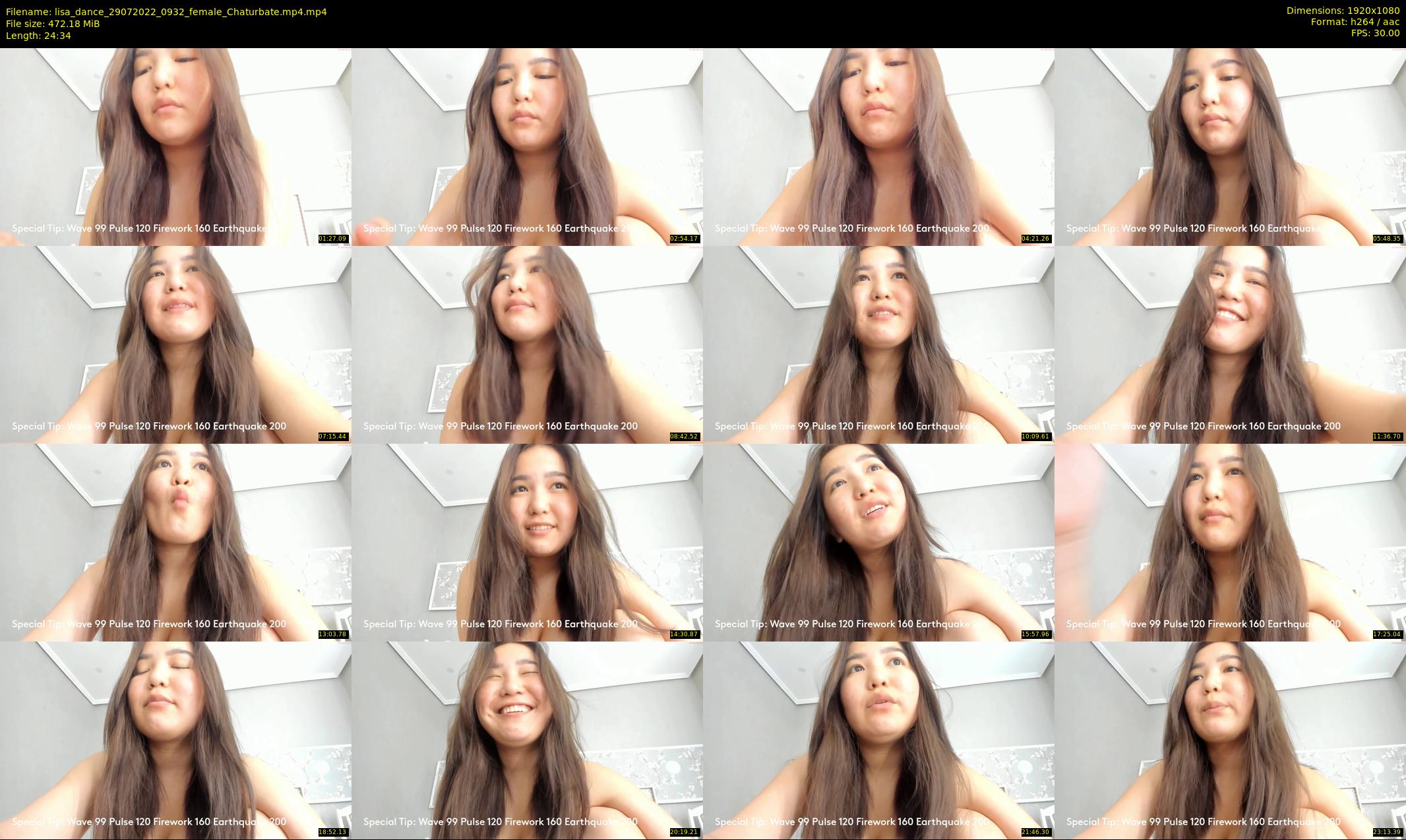 lisa_dance — 25 minute Chaturbate female cam show recording, 1080p, Jul 29, 2022