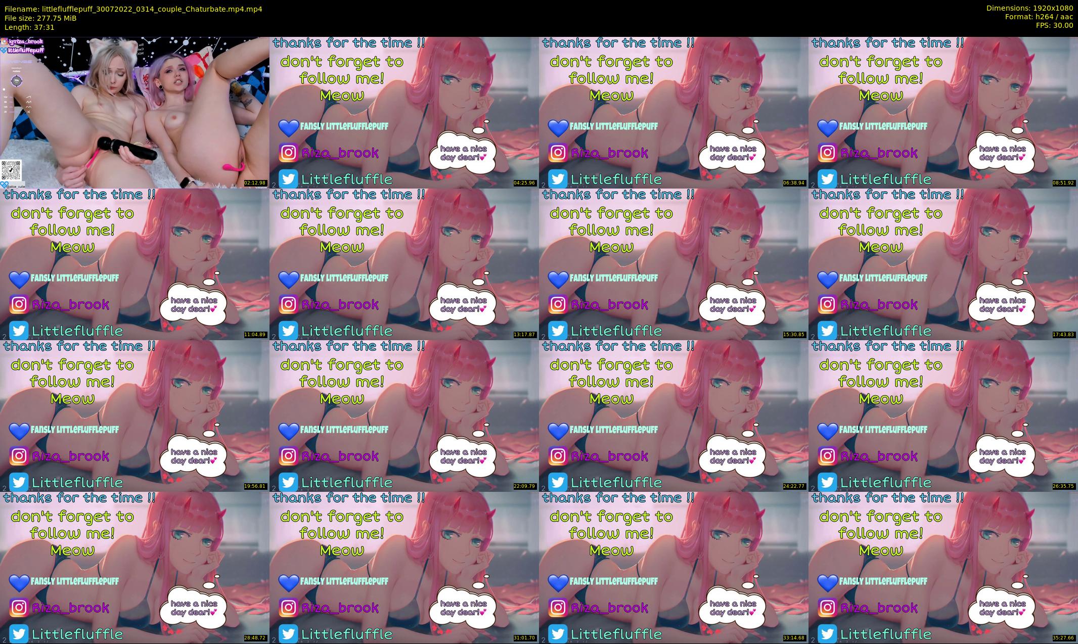 littleflufflepuff — 38 minute Chaturbate female cam show recording, 1080p, Jul 30, 2022