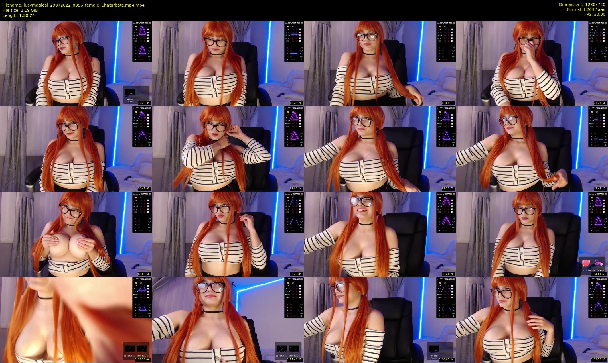 lucymagical — 91 minute Chaturbate female cam show recording, 720p, Jul 29, 2022