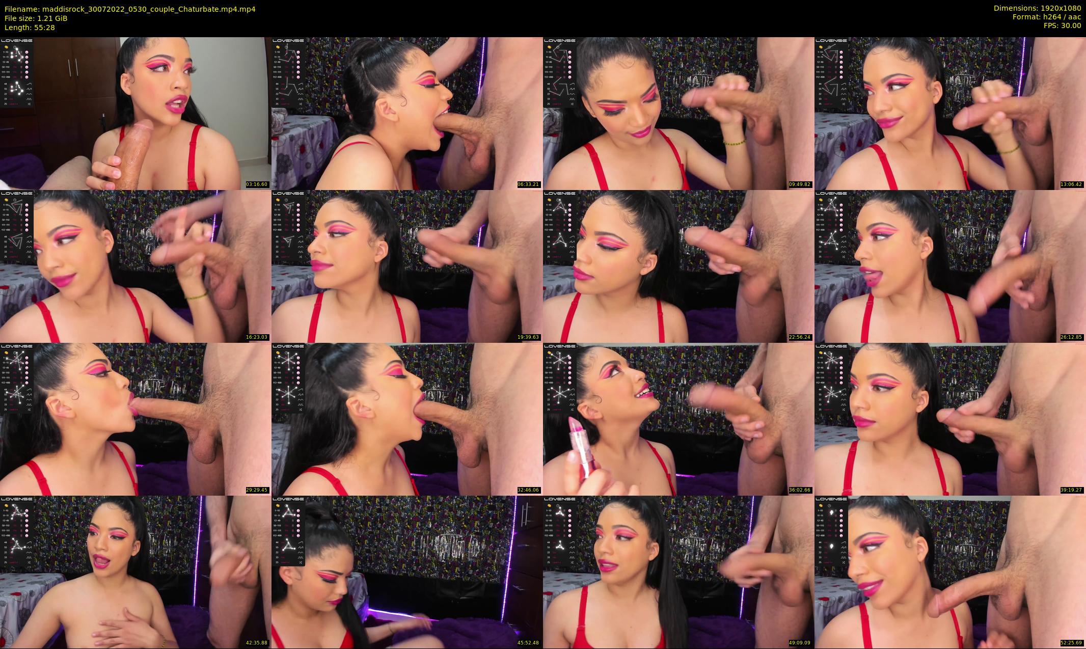 maddisrock — 56 minute Chaturbate couple cam show recording, 1080p, Jul 30, 2022