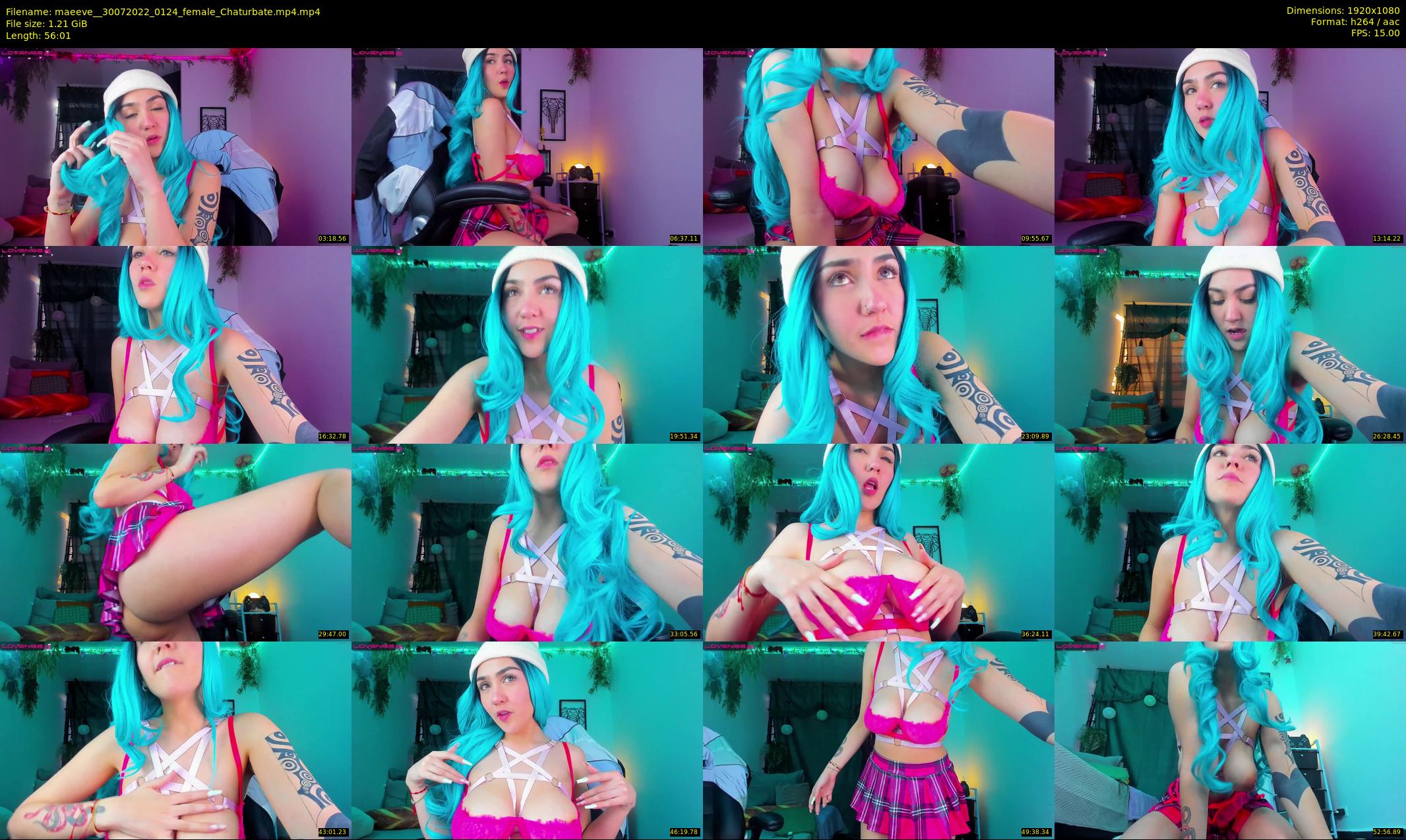 maeeve_ — 57 minute Chaturbate female cam show recording, 1080p, Jul 30, 2022