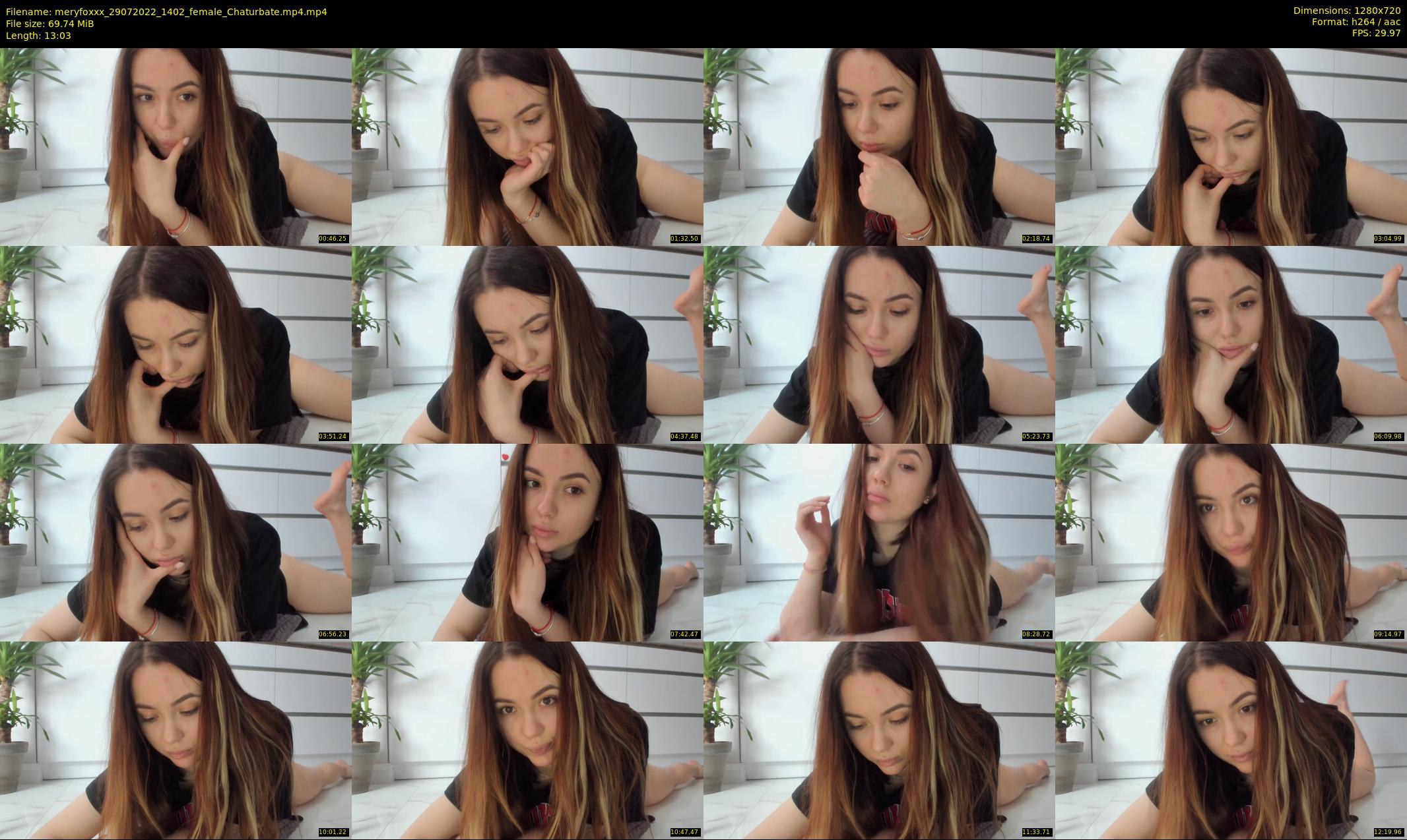meryfoxxx — 14 minute Chaturbate female cam show recording, 720p, Jul 29, 2022