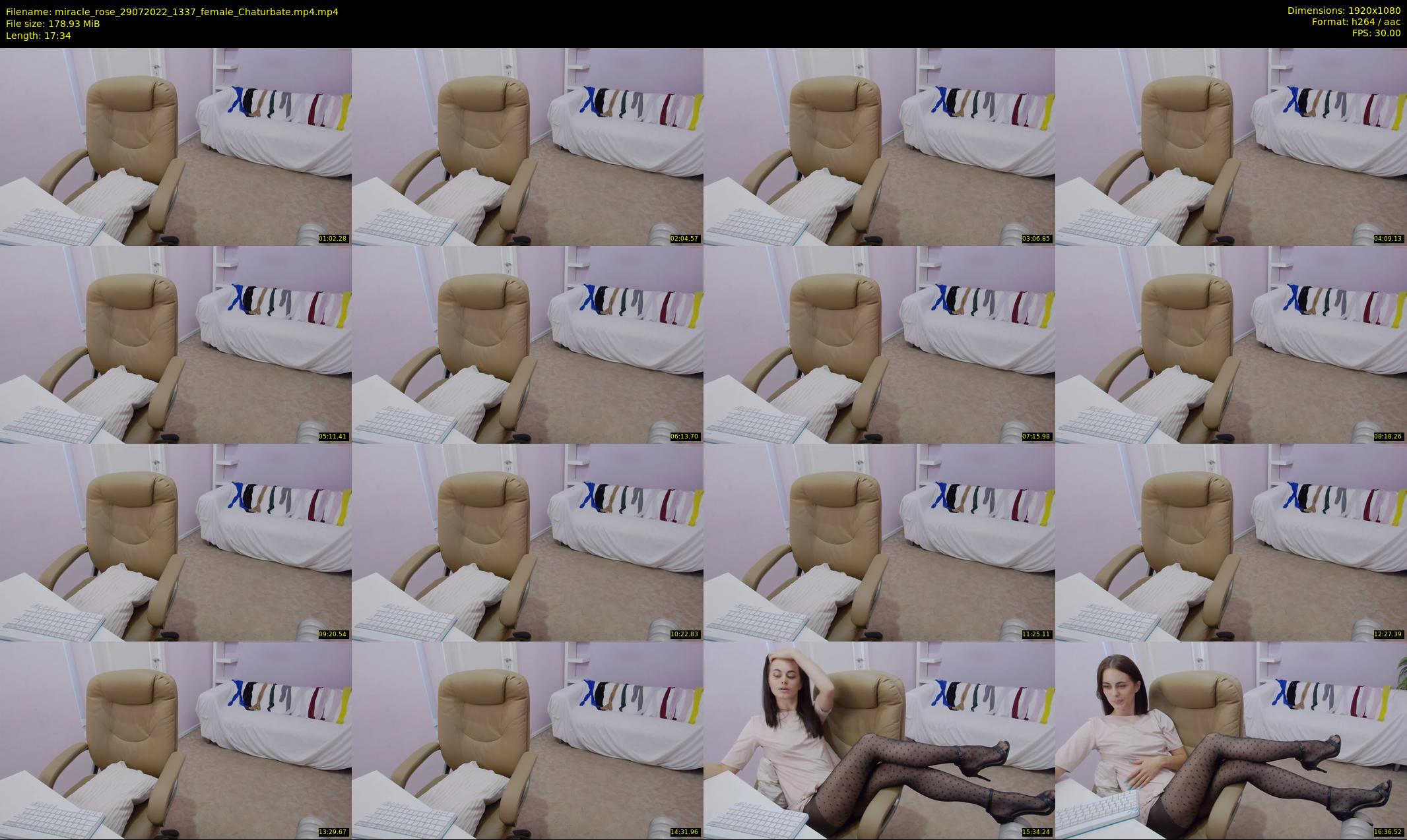 miracle_rose — 18 minute Chaturbate female cam show recording, 1080p, Jul 29, 2022