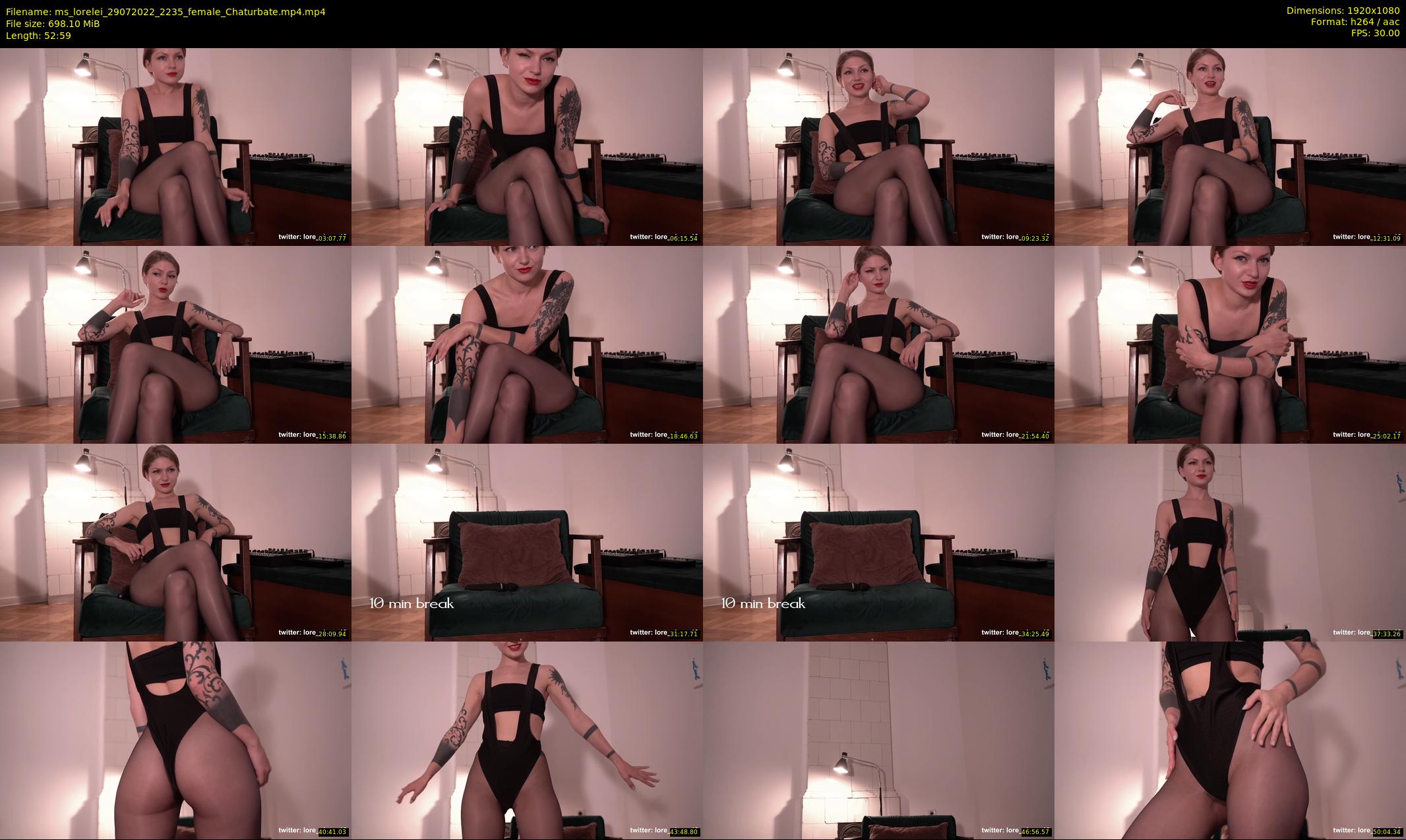 ms_lorelei — 53 minute Chaturbate female cam show recording, 1080p, Jul 29, 2022
