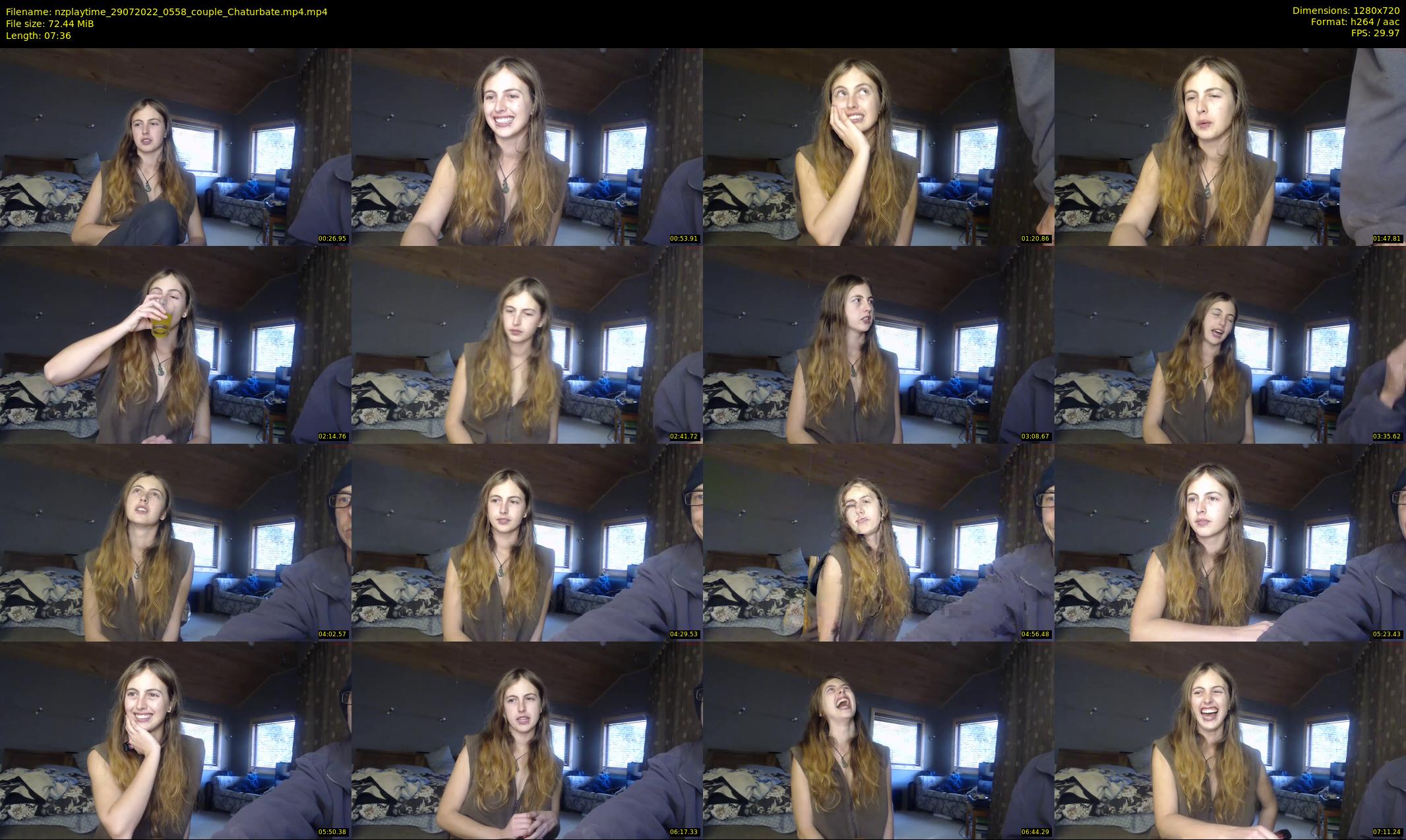 nzplaytime — 8 minute Chaturbate couple cam show recording, 720p, Jul 29, 2022