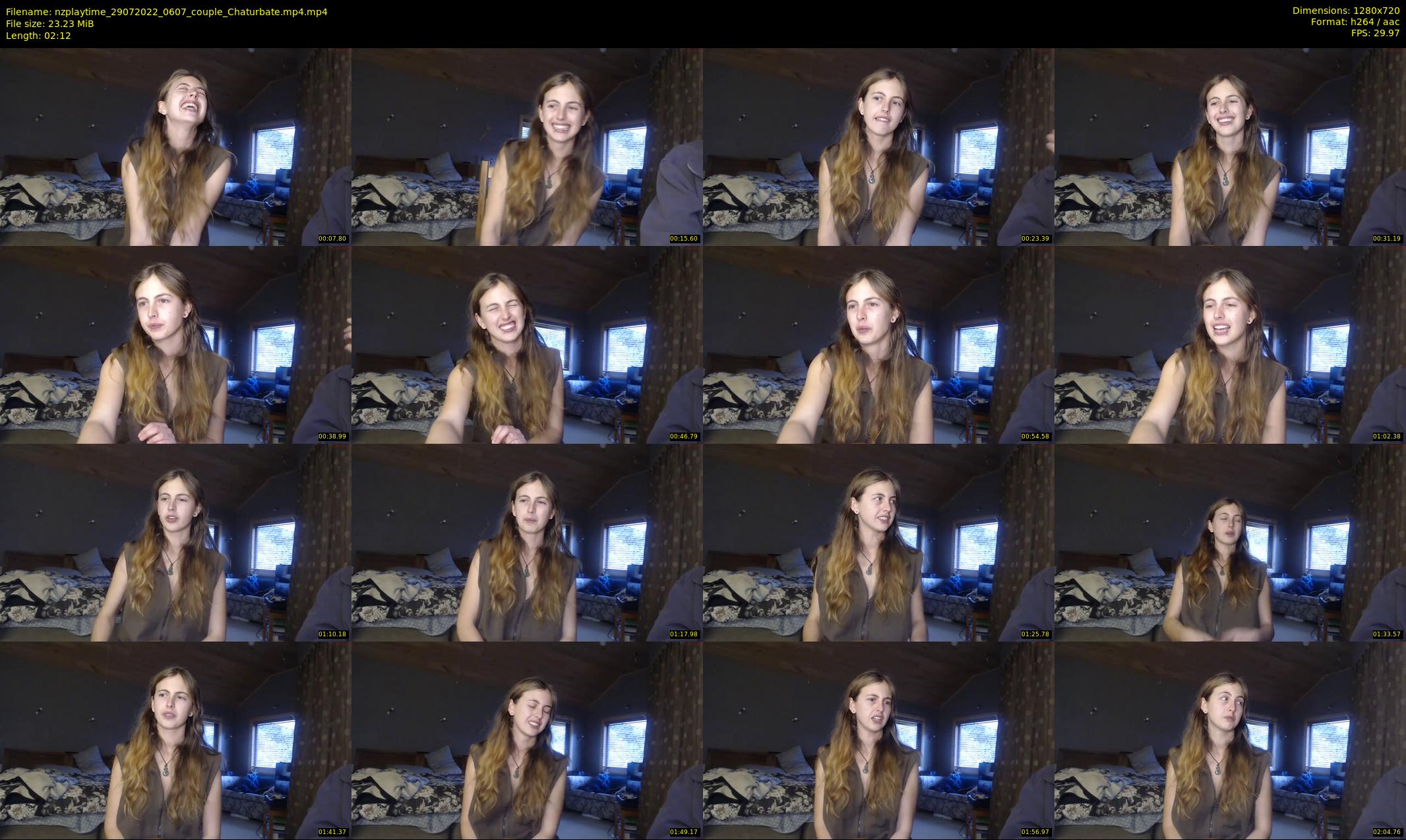 nzplaytime — 3 minute Chaturbate couple cam show recording, 720p, Jul 29, 2022