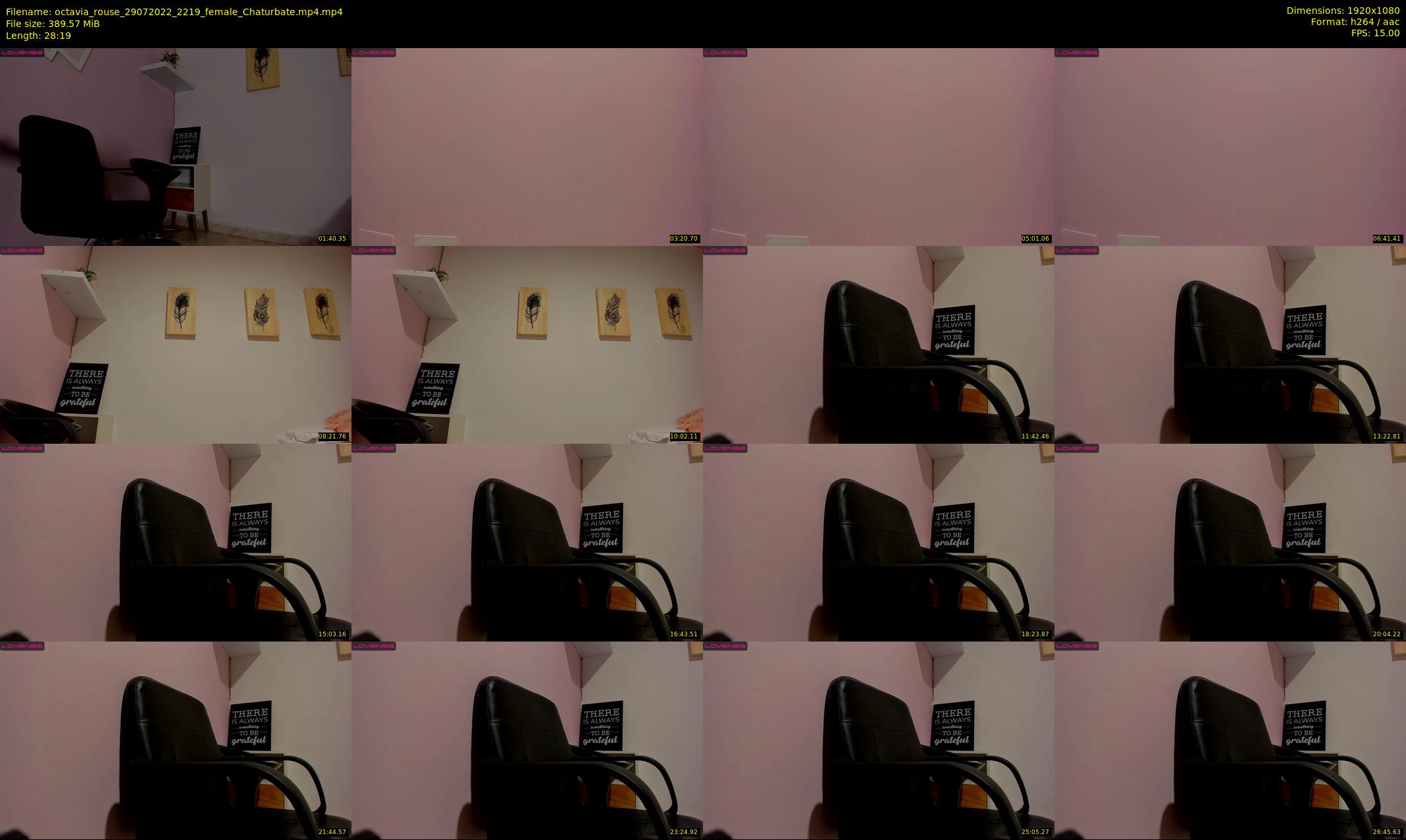 octavia_rouse — 29 minute Chaturbate female cam show recording, 1080p, Jul 29, 2022
