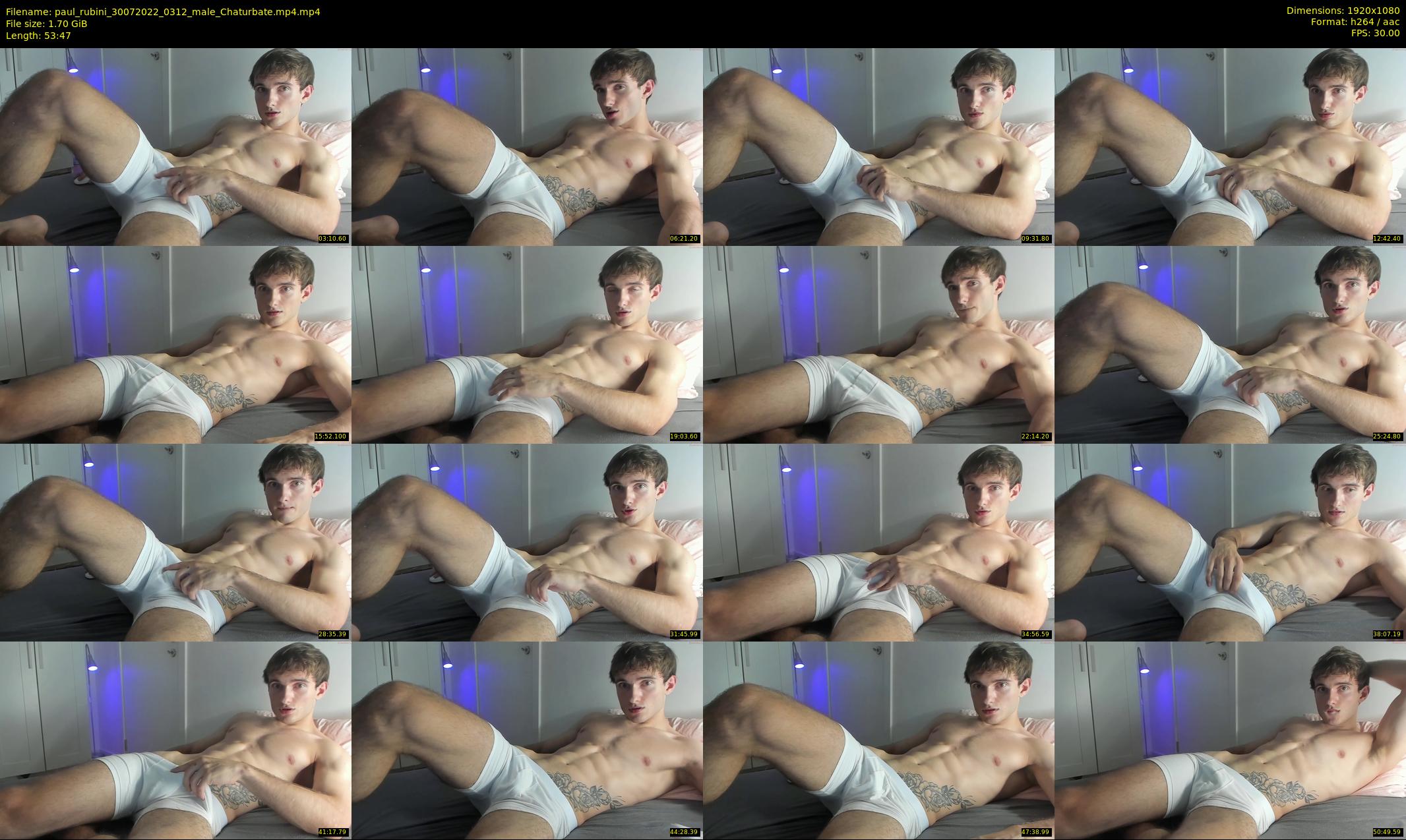paul_rubini — 54 minute Chaturbate male cam show recording, 1080p, Jul 30, 2022