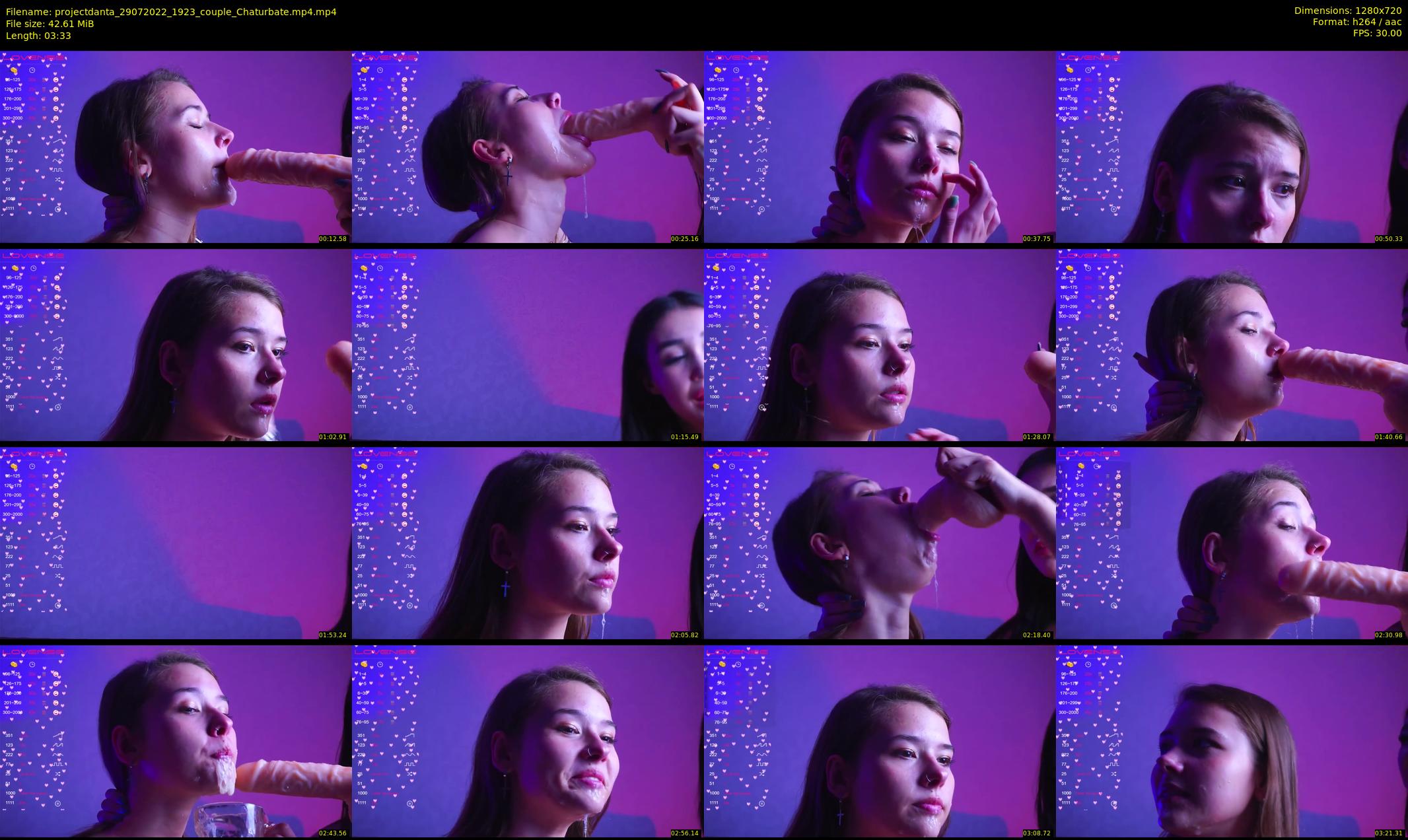 projectdanta — 4 minute Chaturbate female cam show recording, 720p, Jul 29, 2022