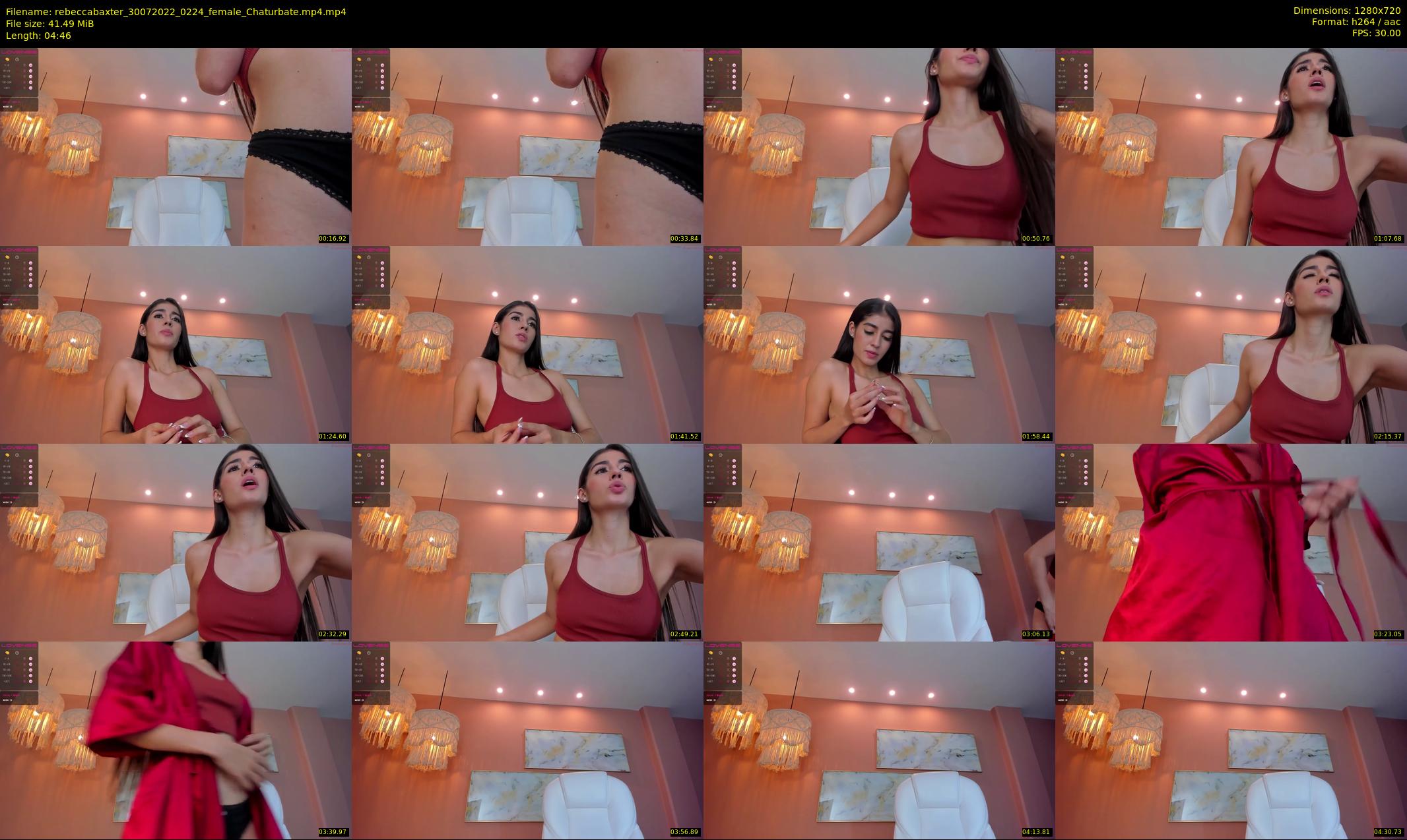 rebeccabaxter — 5 minute Chaturbate female cam show recording, 720p, Jul 30, 2022