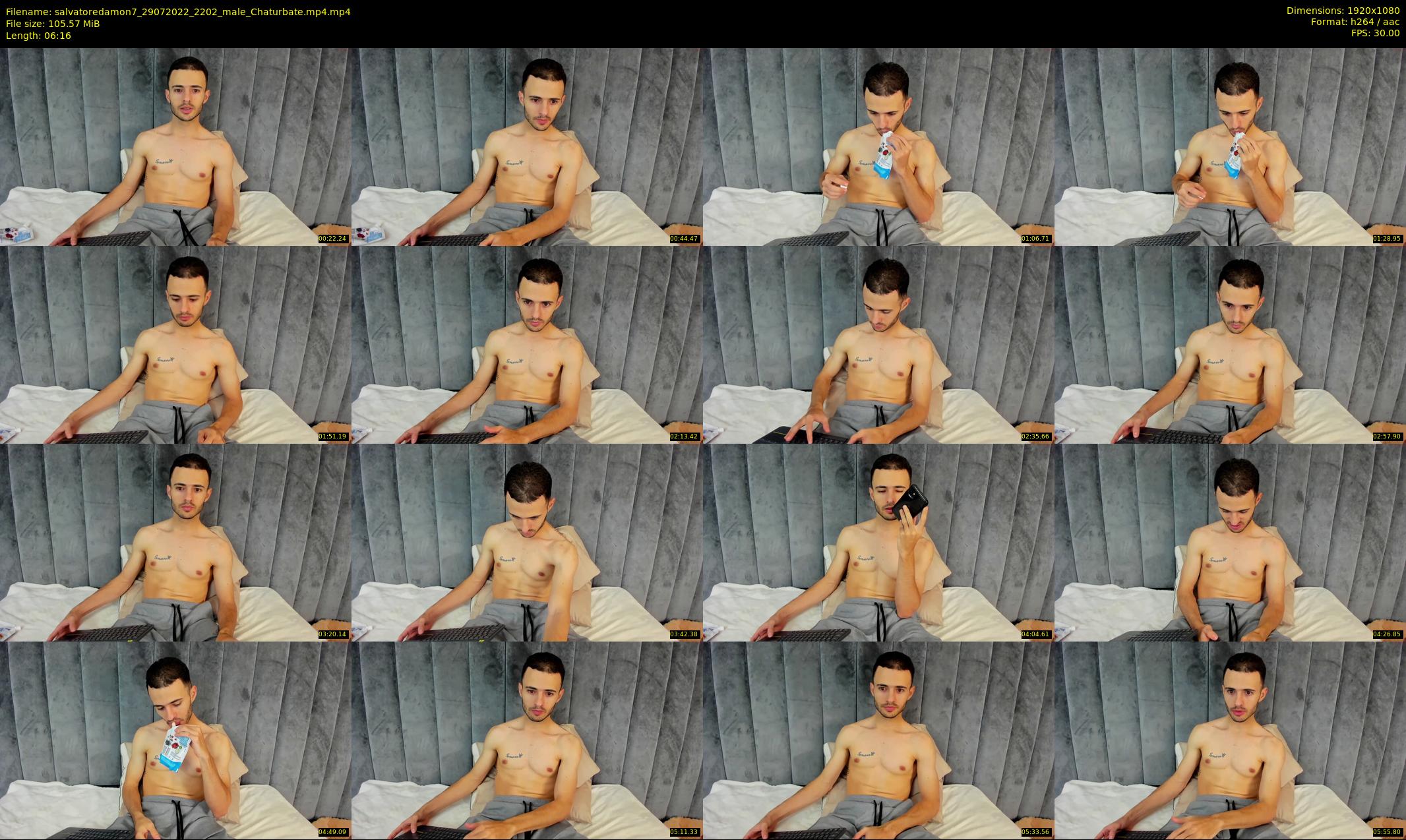 salvatoredamon7 — 7 minute Chaturbate male cam show recording, 1080p, Jul 29, 2022