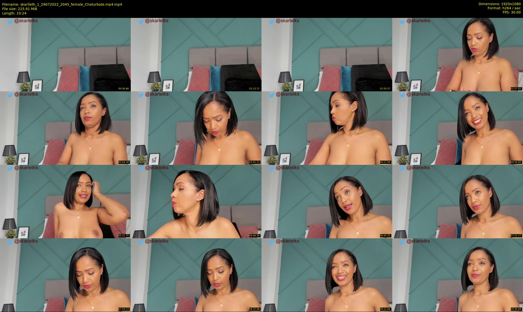 skarlleth_1 — 11 minute Chaturbate female cam show recording, 1080p, Jul 29, 2022