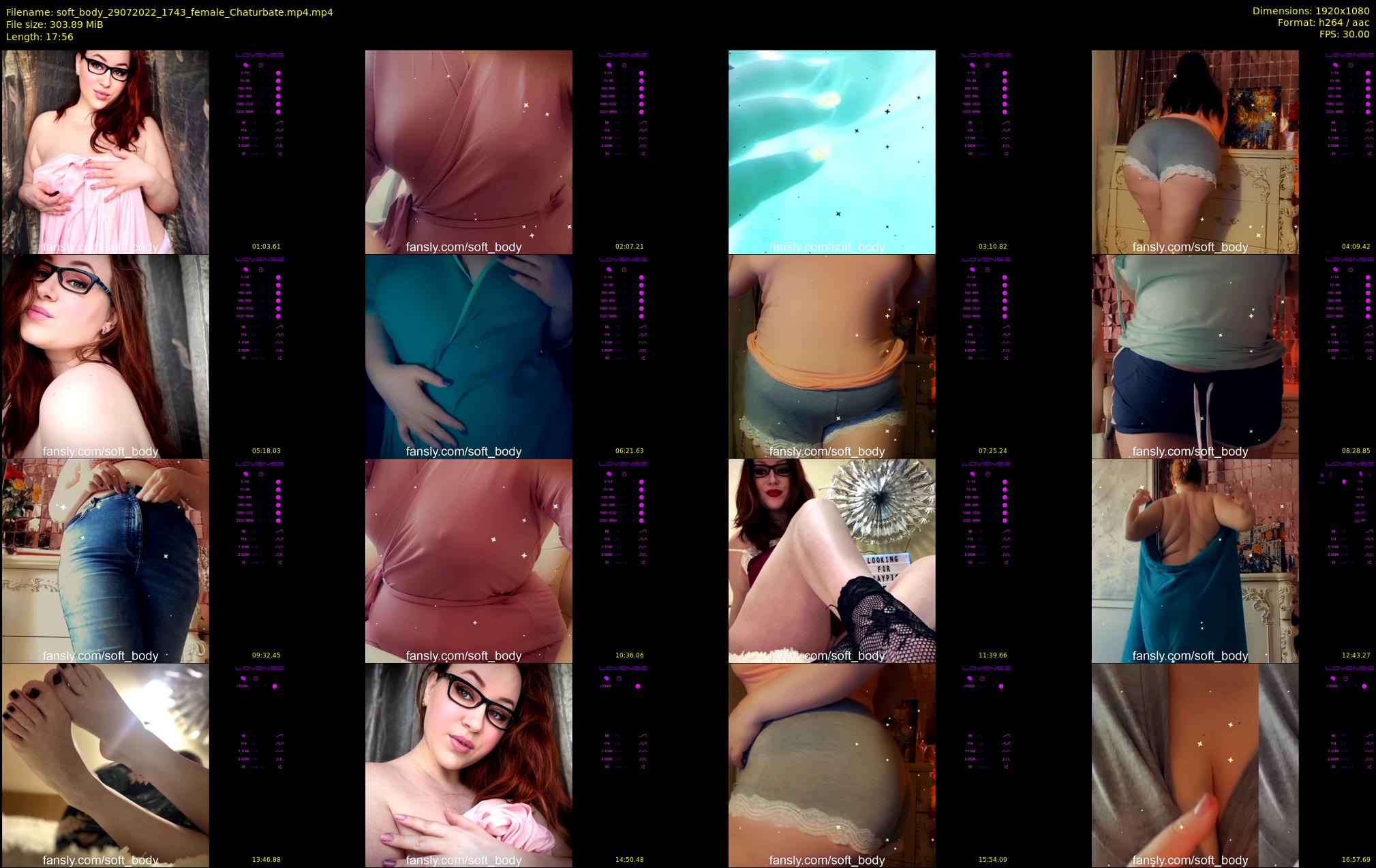soft_body — 18 minute Chaturbate female cam show recording, 1080p, Jul 29, 2022