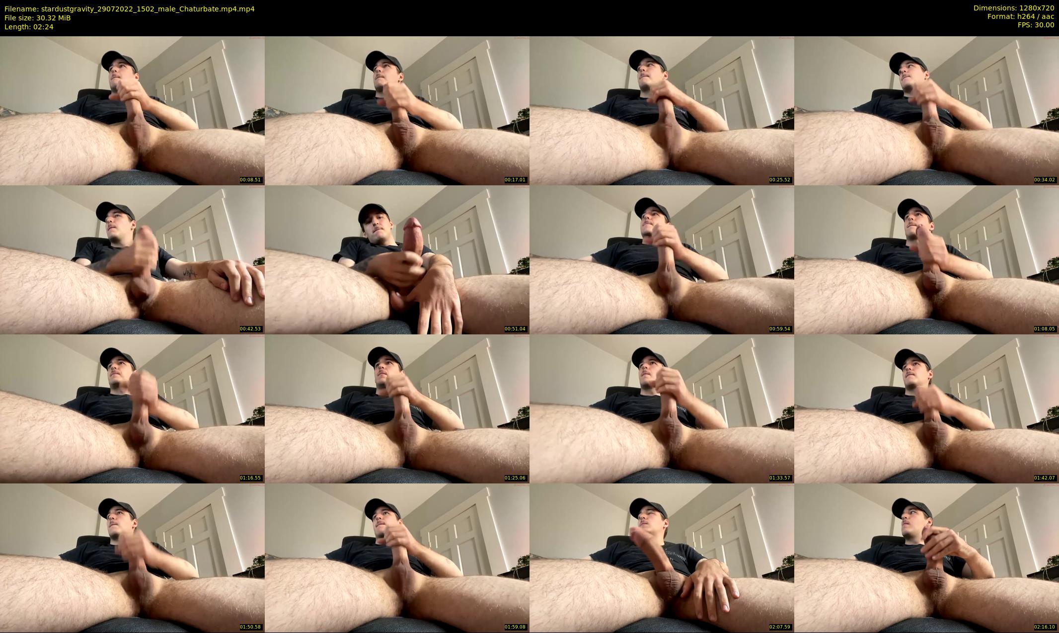 stardustgravity — 3 minute Chaturbate male cam show recording, 720p, Jul 29, 2022