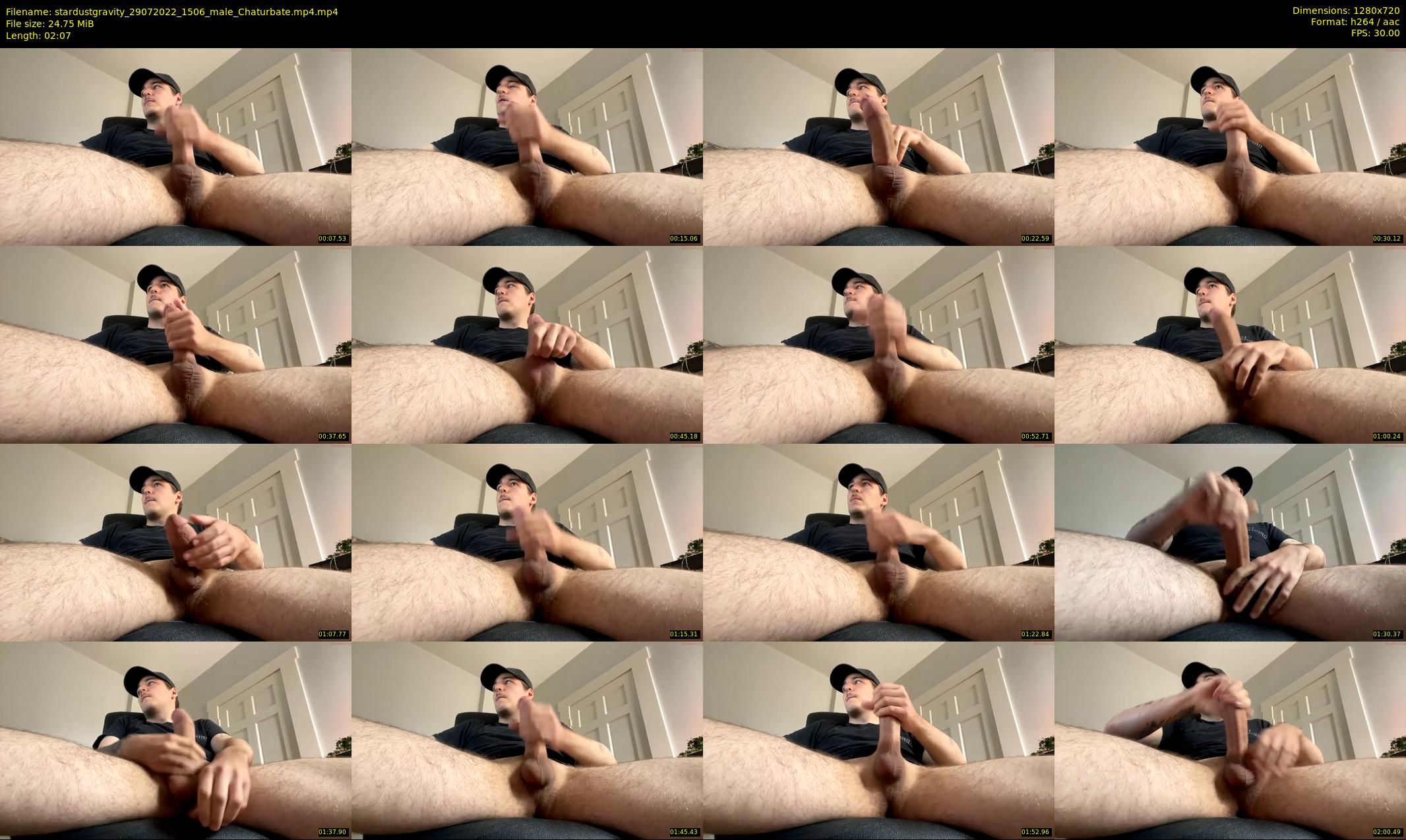 stardustgravity — 3 minute Chaturbate male cam show recording, 720p, Jul 29, 2022