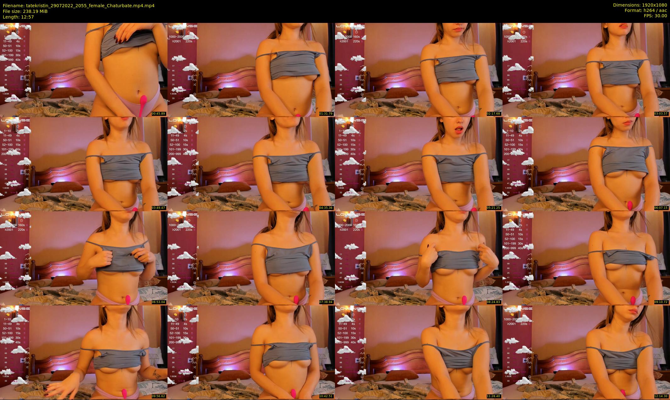 tatekristin — 13 minute Chaturbate female cam show recording, 1080p, Jul 29, 2022