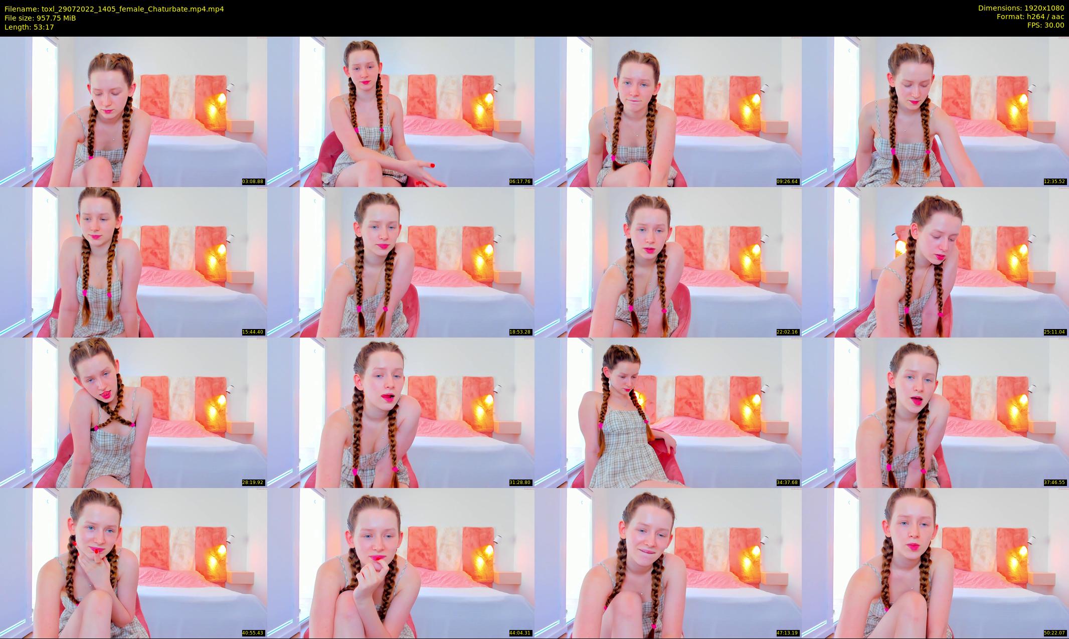 toxl — 54 minute Chaturbate female cam show recording, 1080p, Jul 29, 2022