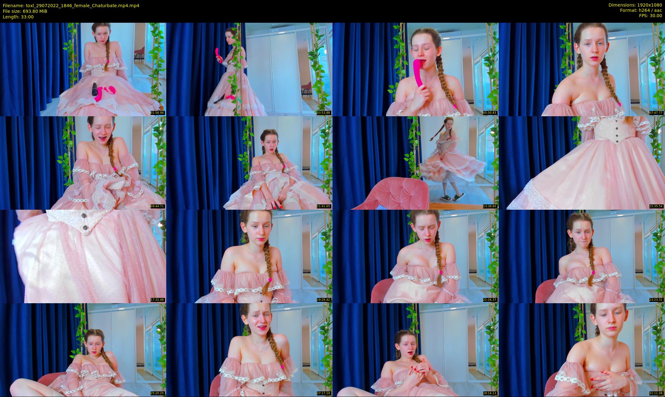 toxl — 33 minute Chaturbate female cam show recording, 1080p, Jul 29, 2022