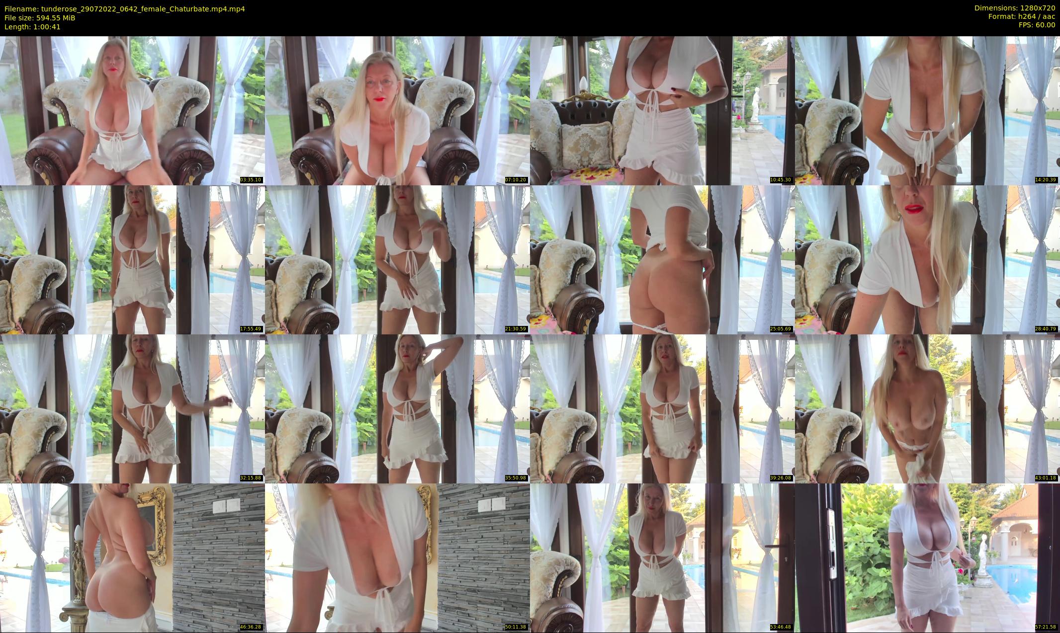 tunderose — 61 minute Chaturbate female cam show recording, 720p, Jul 29, 2022