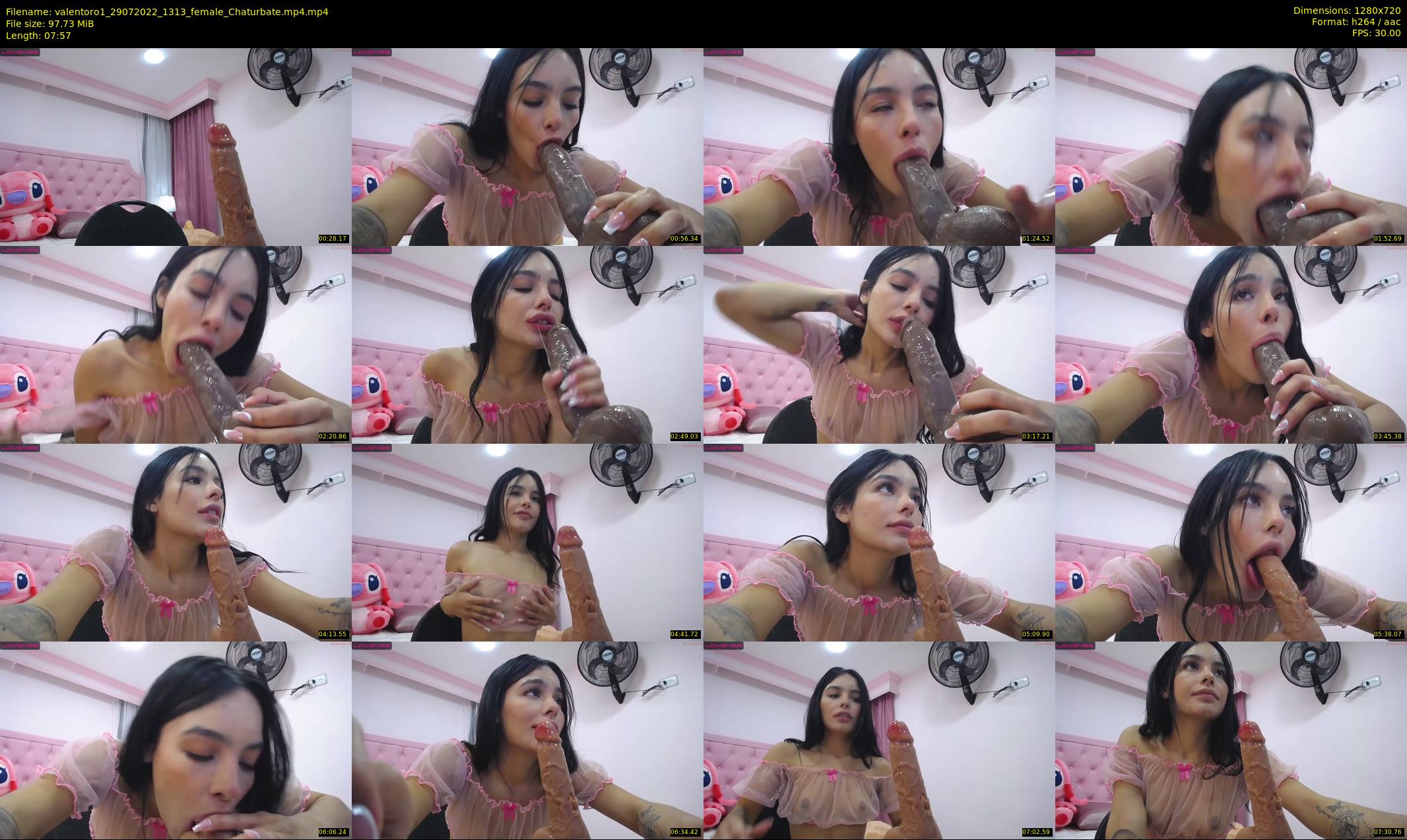valentoro1 — 8 minute Chaturbate female cam show recording, 720p, Jul 29, 2022