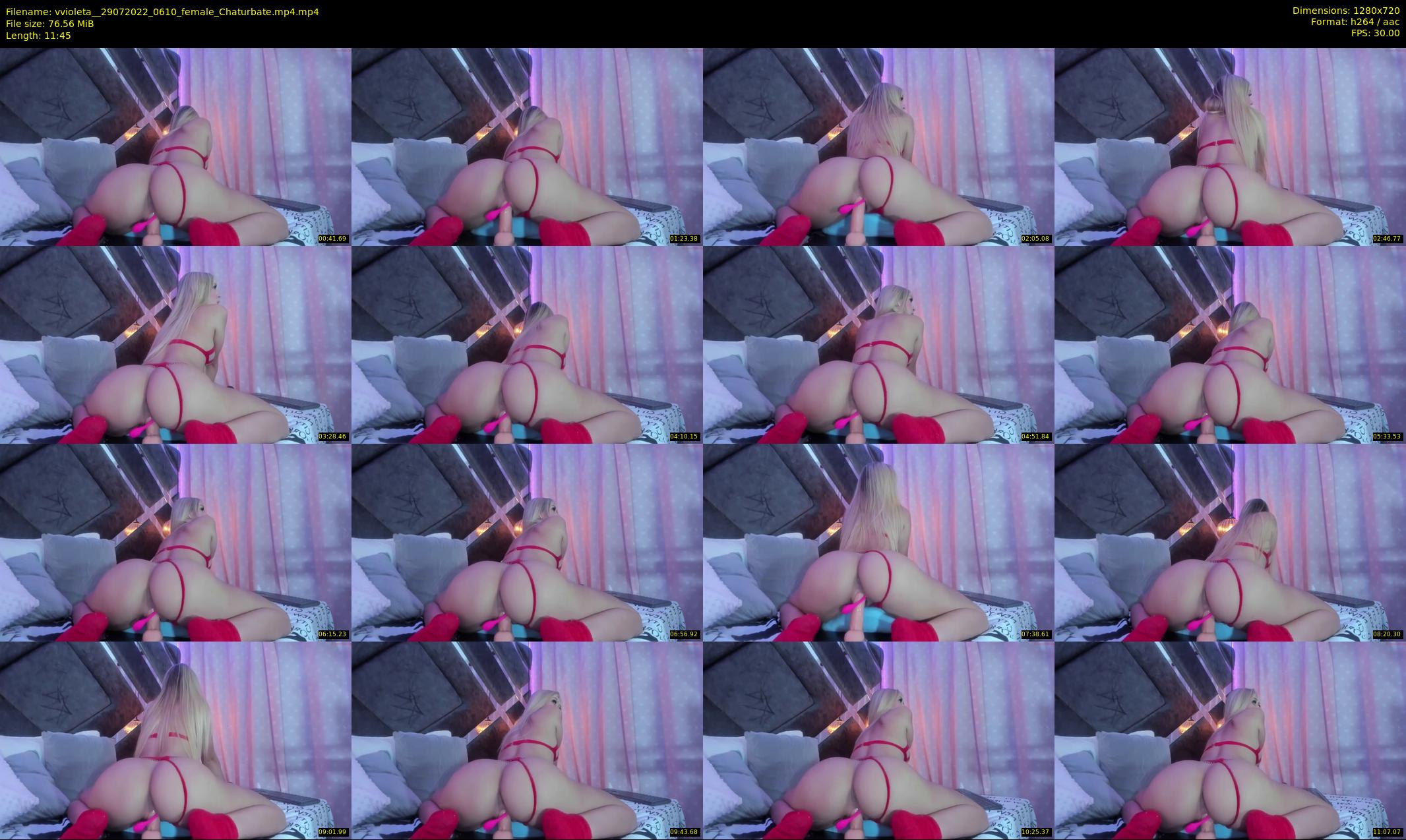 vvioleta_ — 12 minute Chaturbate female cam show recording, 720p, Jul 29, 2022