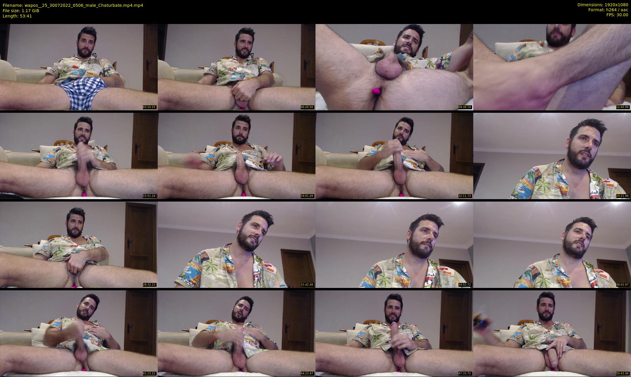 wapos__25 — 54 minute Chaturbate male cam show recording, 1080p, Jul 30, 2022