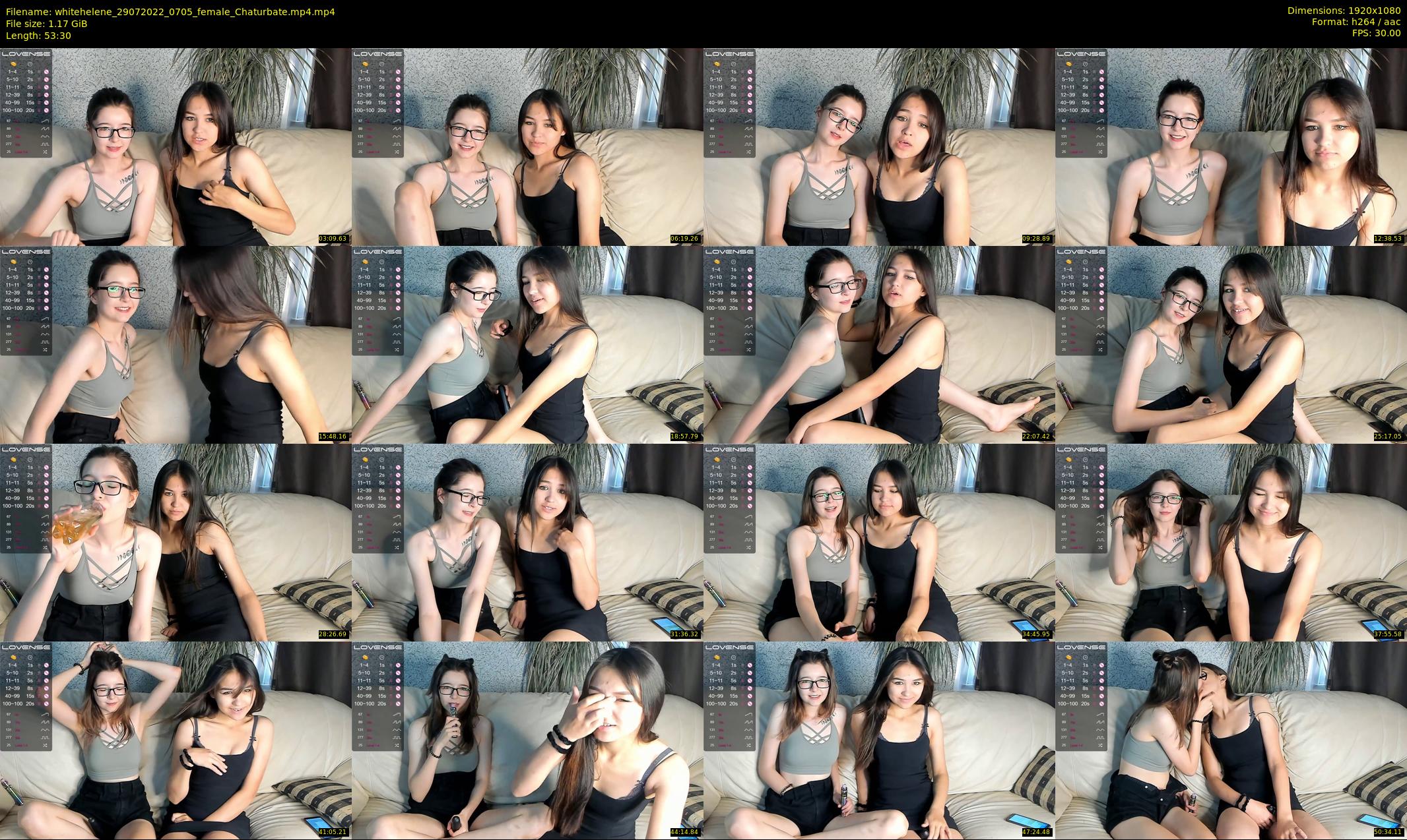 whitehelene — 54 minute Chaturbate female cam show recording, 1080p, Jul 29, 2022