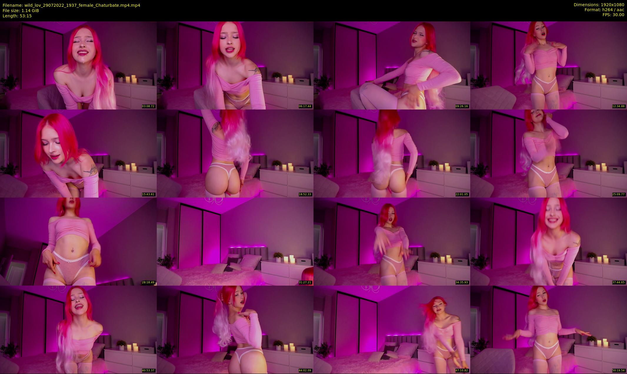 wild_lov — 54 minute Chaturbate female cam show recording, 1080p, Jul 29, 2022